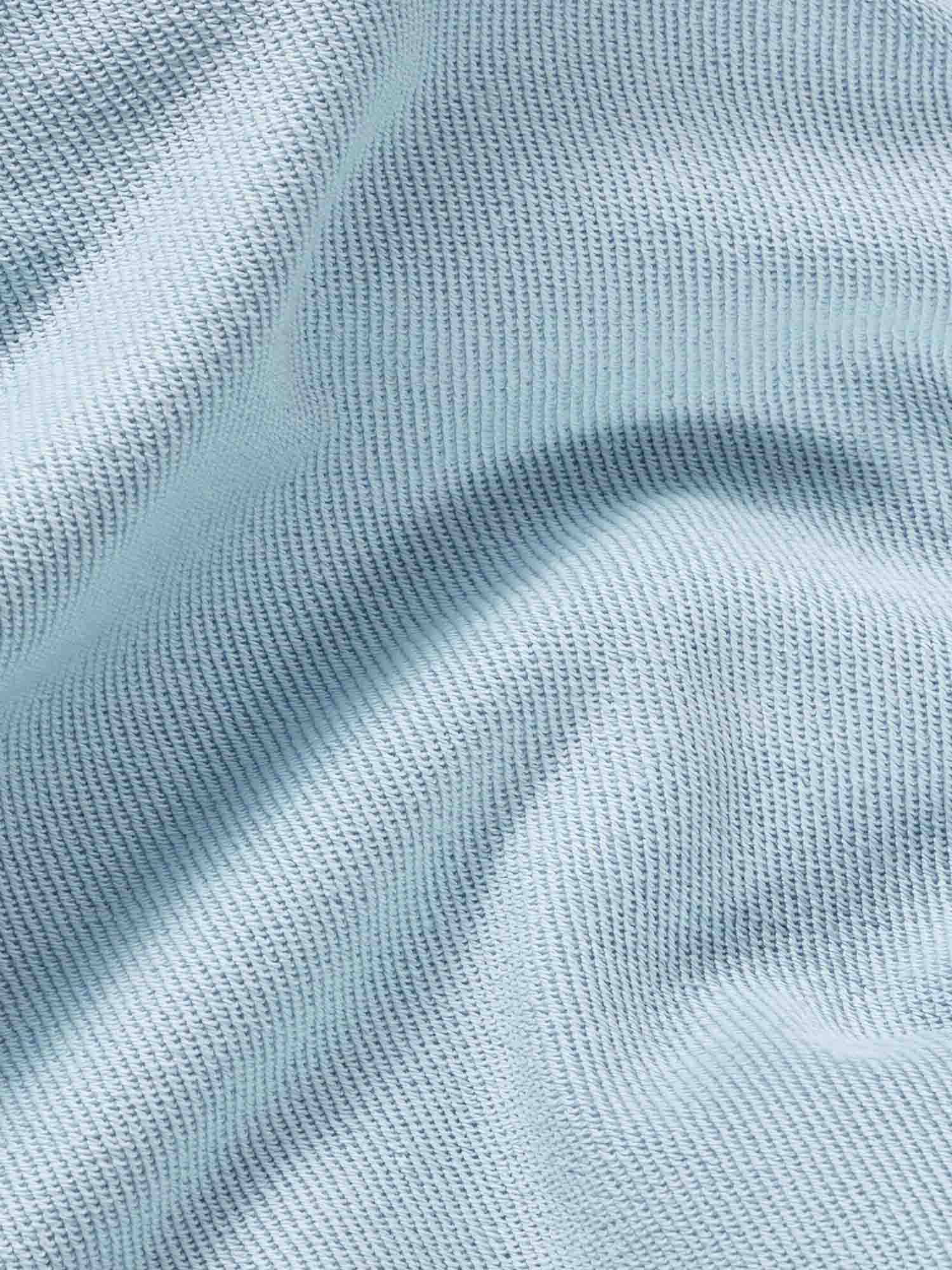 Organic Cotton Long Shorts Baby Blue