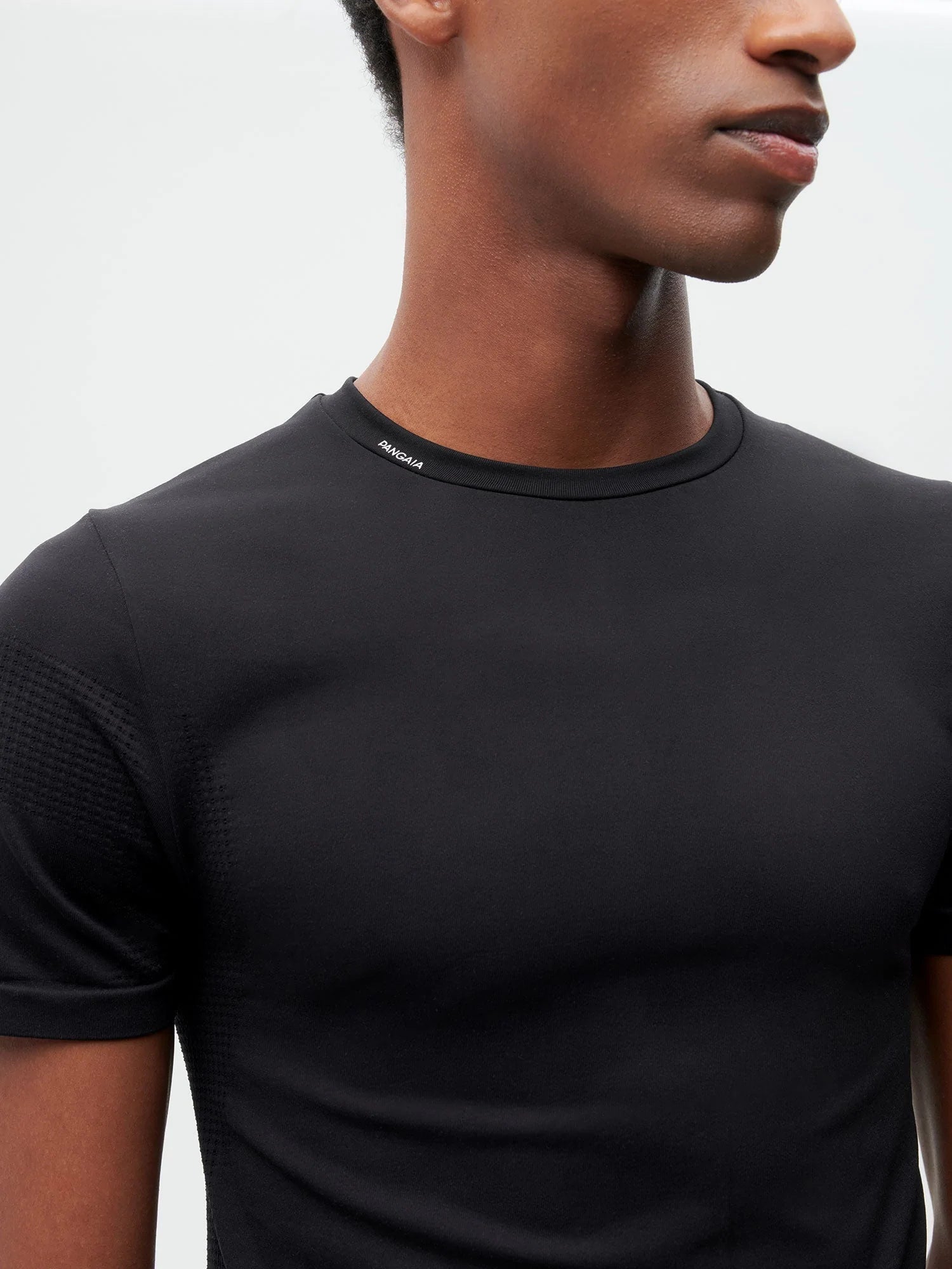Activewear Mens Fitted T Shirt Black
