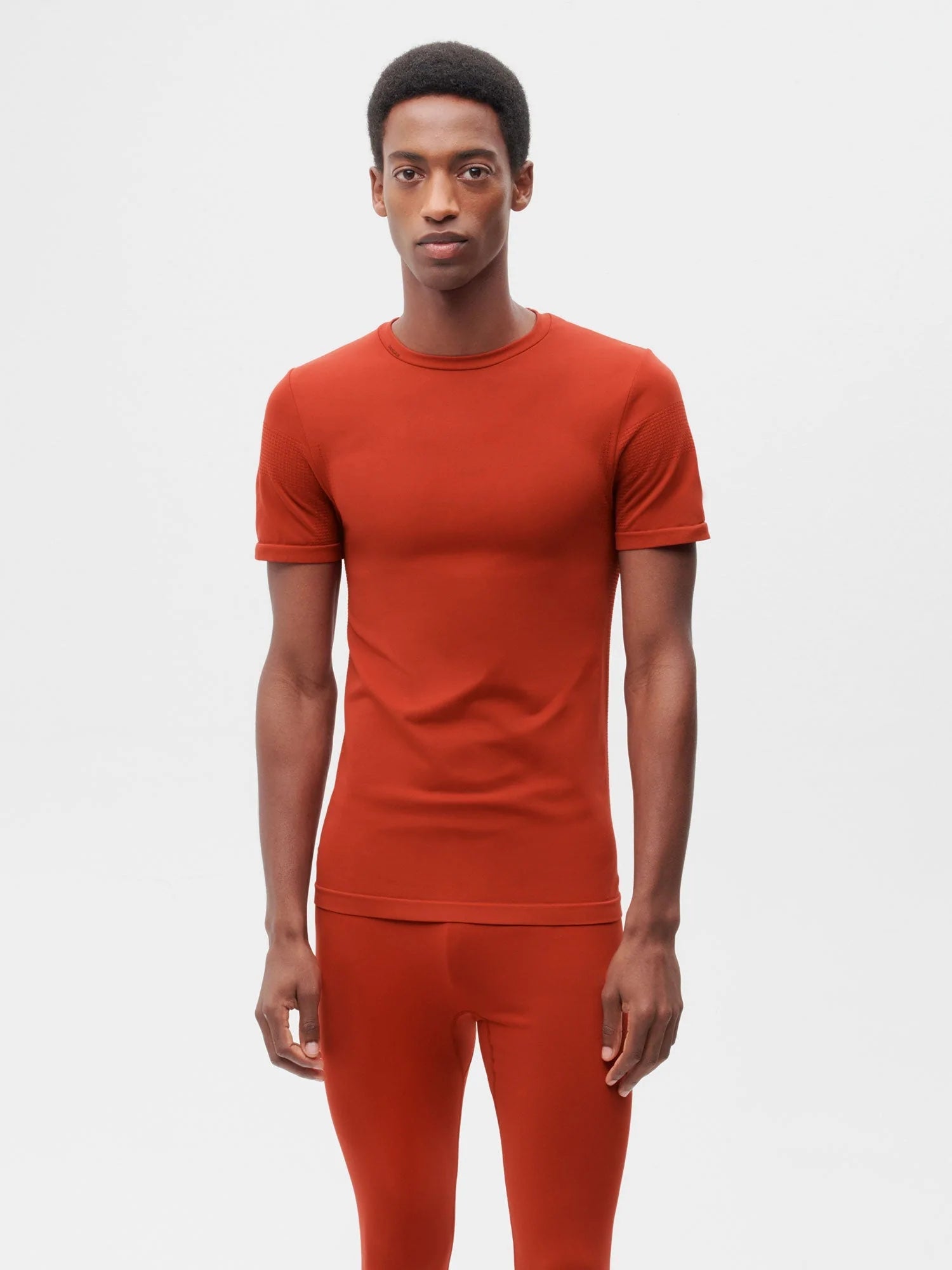 Activewear Mens Fitted T Shirt Jasper Red