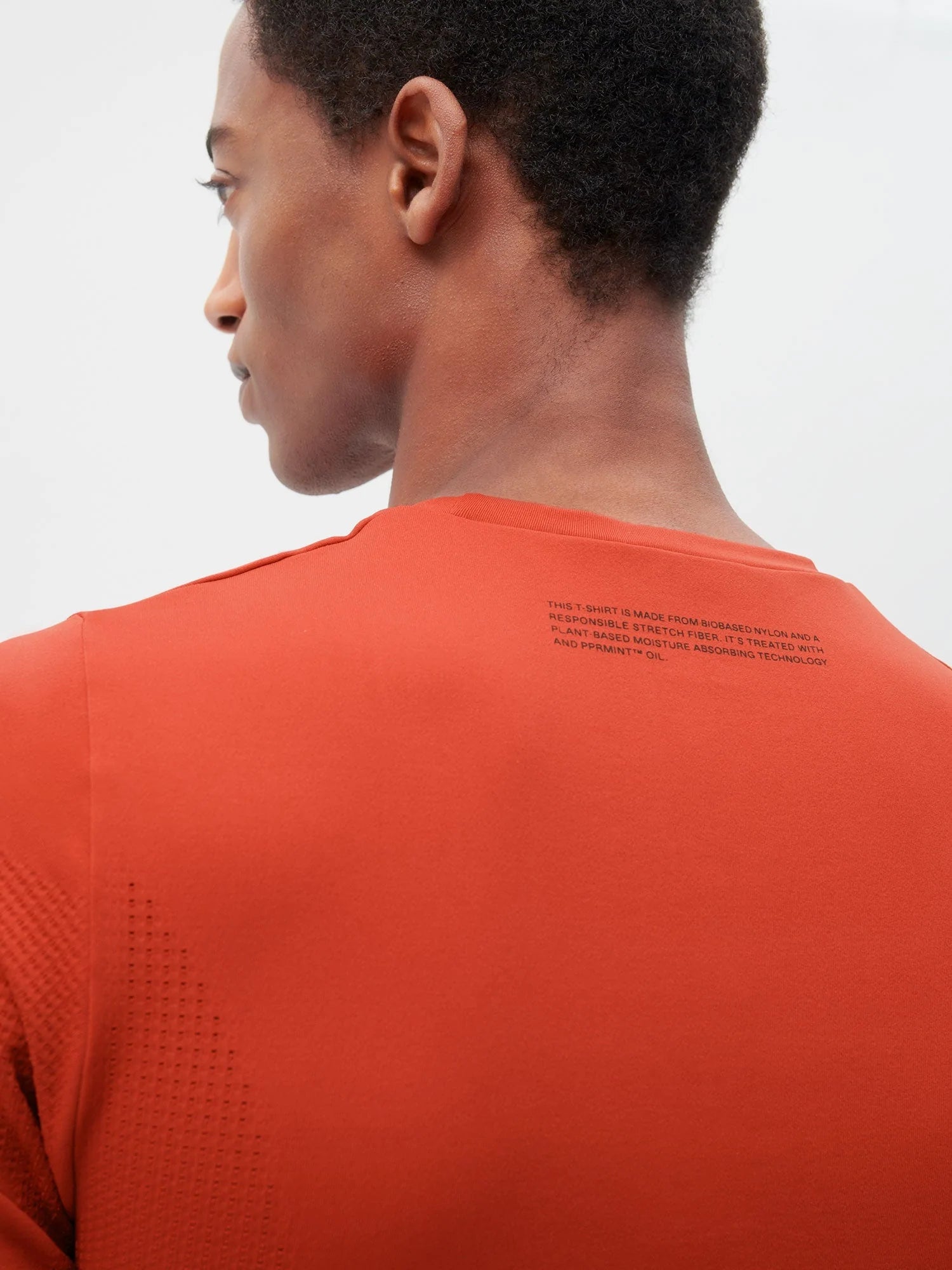 Activewear Mens Fitted T Shirt Jasper Red