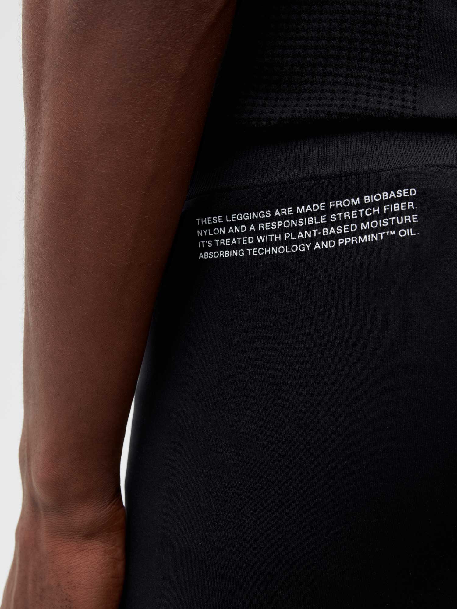 Activewear Mens Leggings Black