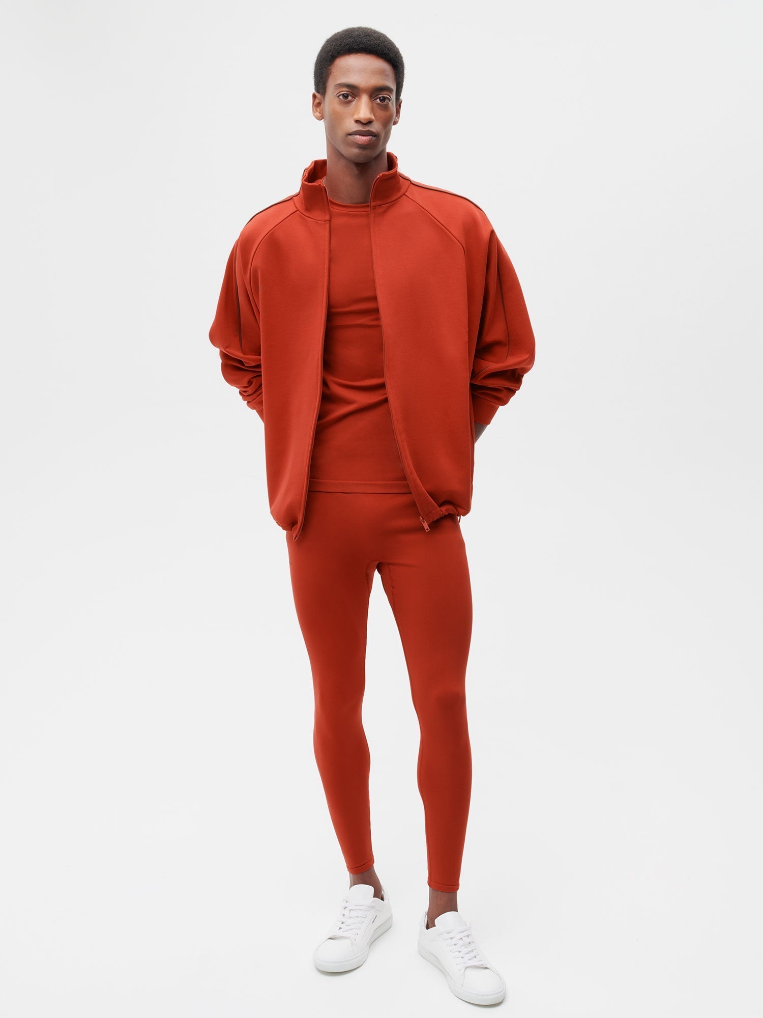 Activewear Mens Leggings Jasper Red