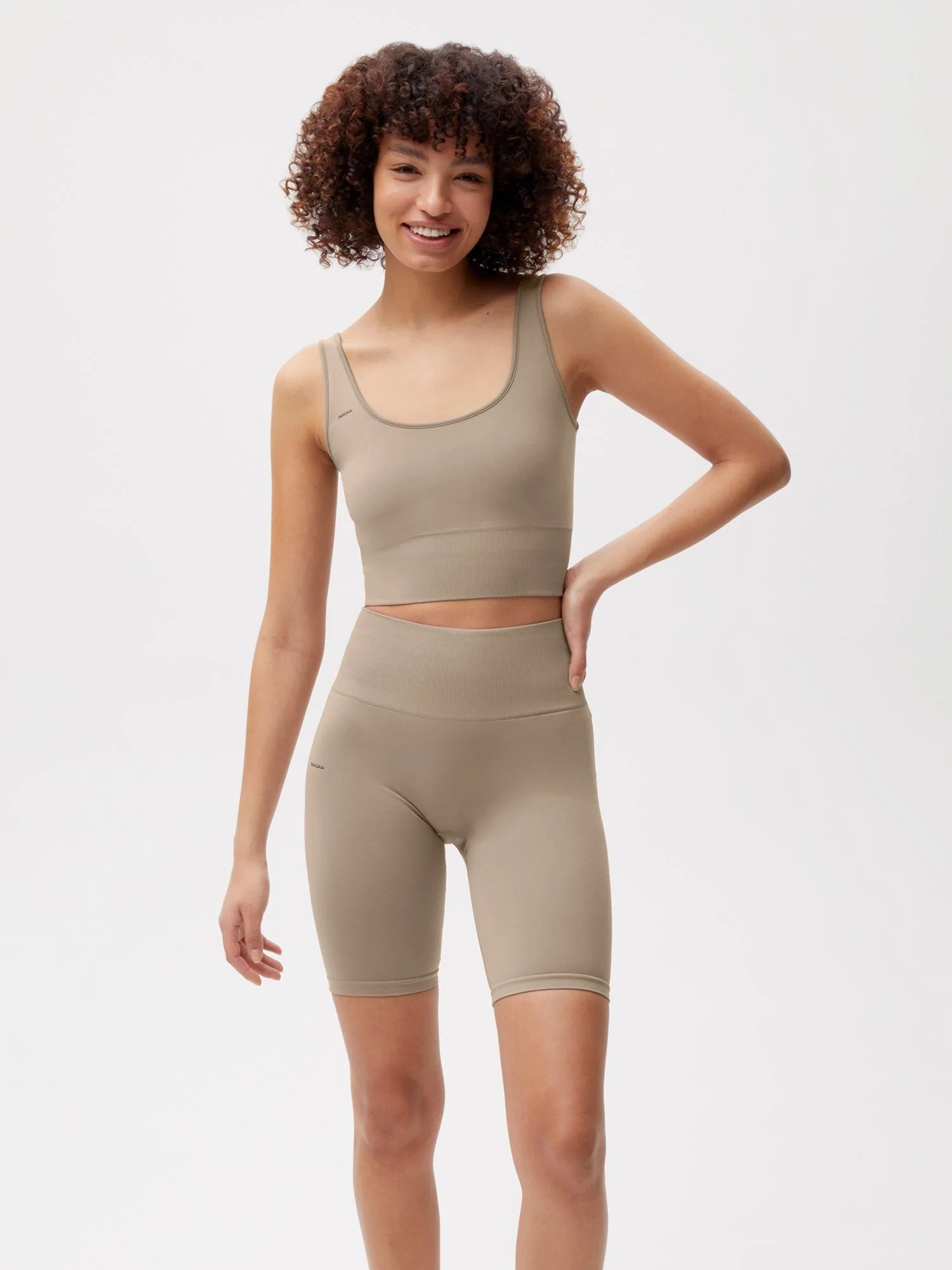 Activewear Womens Bra Top Taupe