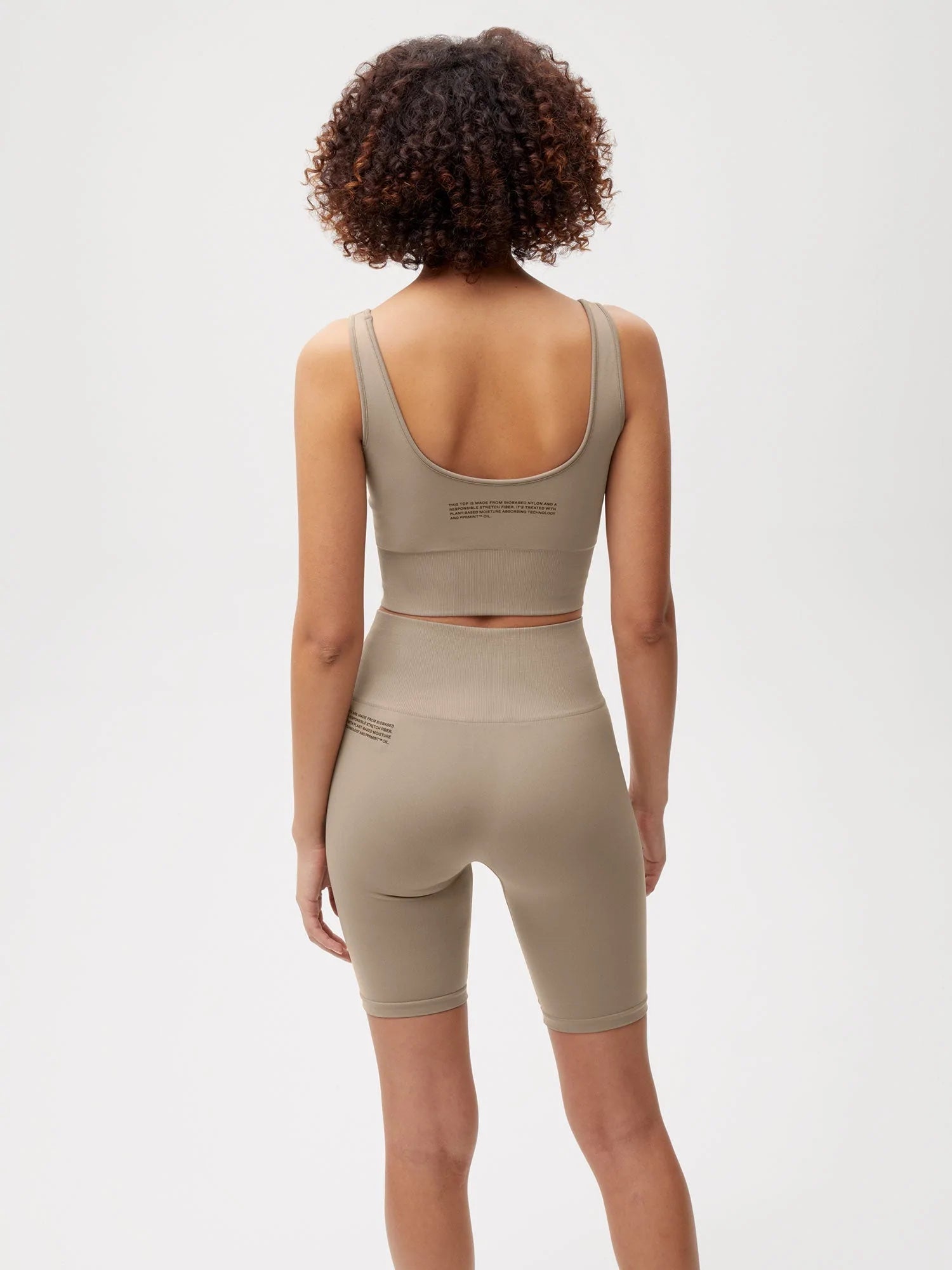 Activewear Womens Bra Top Taupe