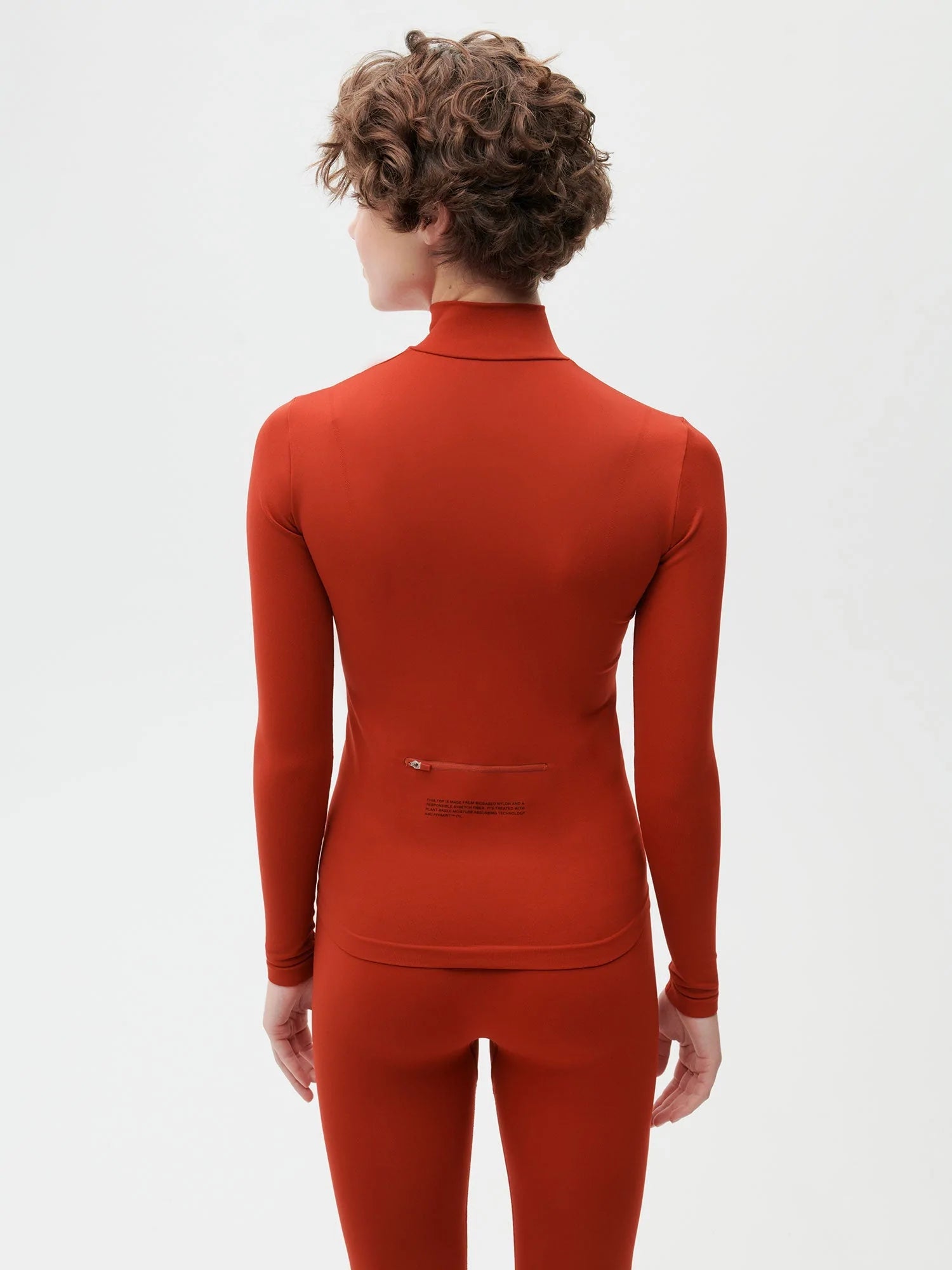 Activewear Womens Long Sleeve Top Jasper Red
