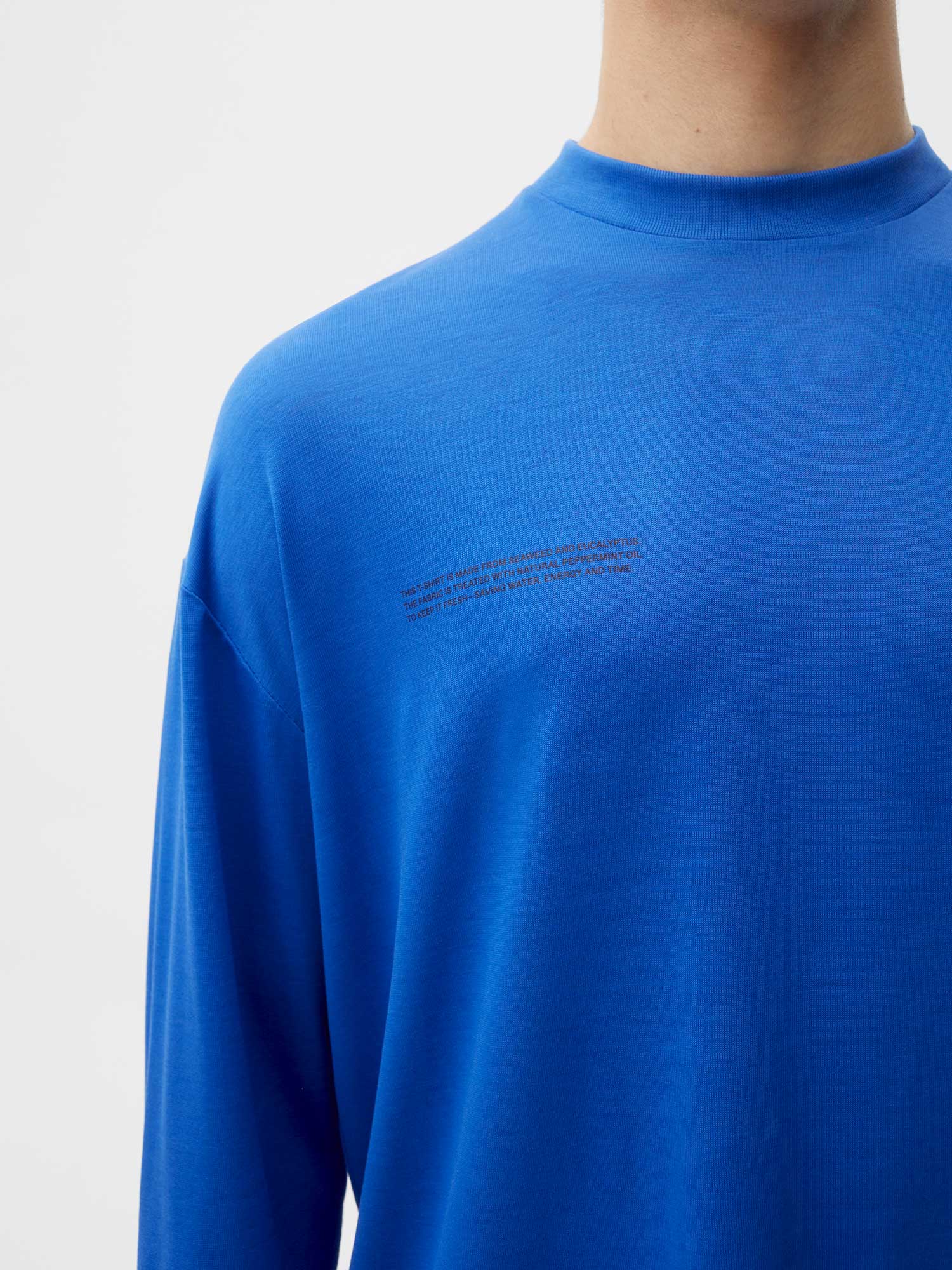 C Fibre Heavyweight Crew Neck Cobalt Blue