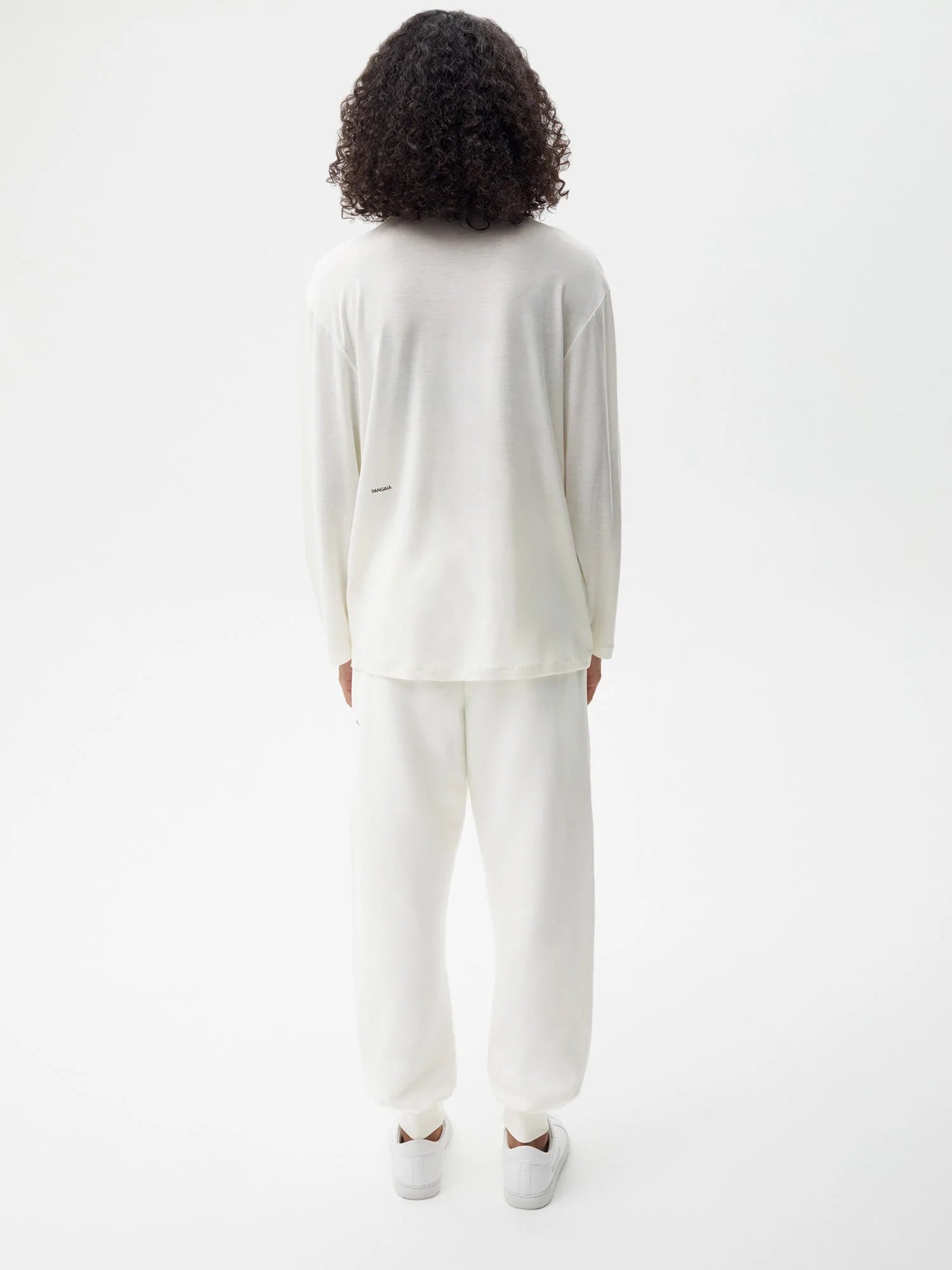 C Fibre Lightweight Crew Neck Off White