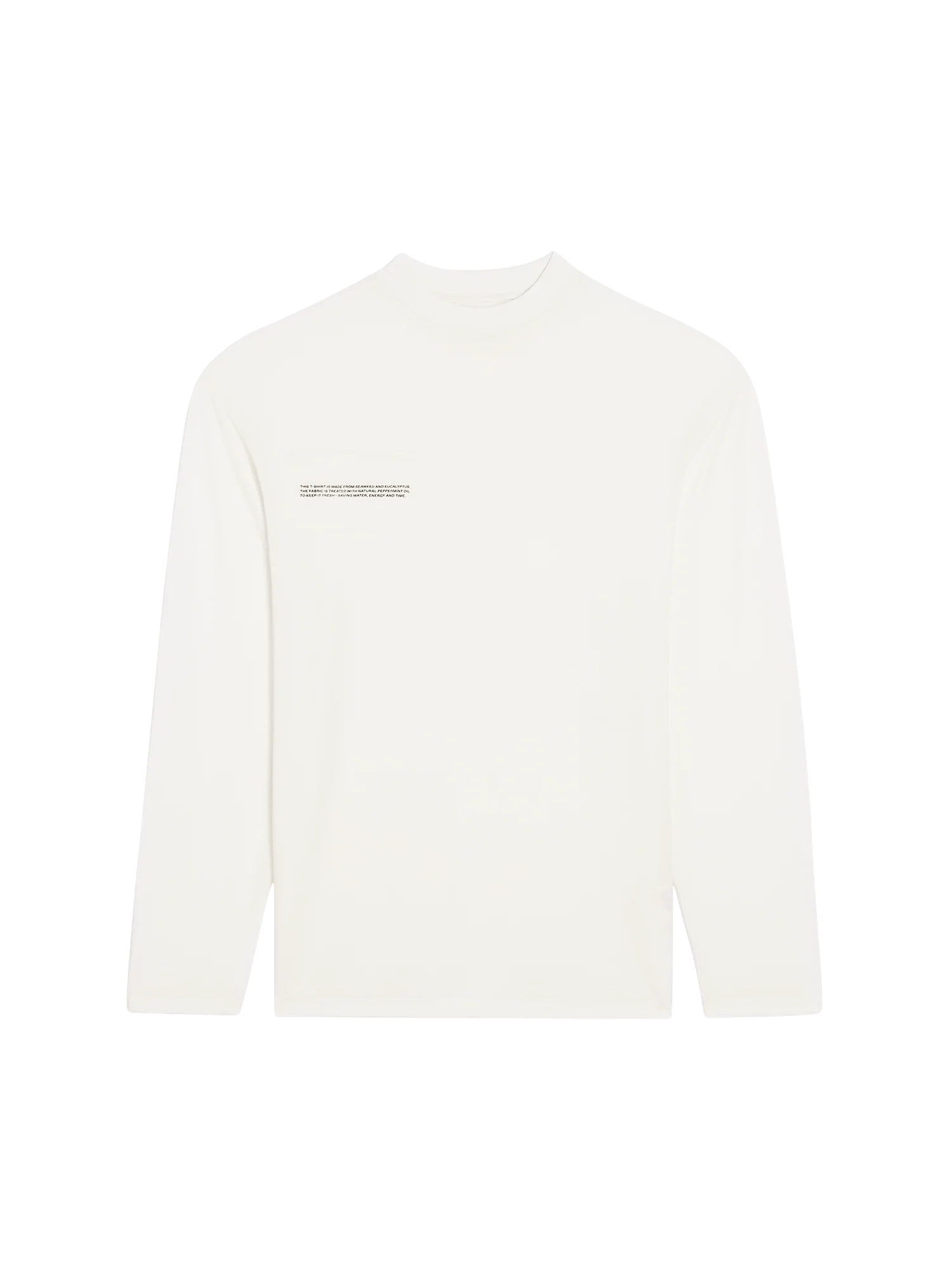 C Fibre Lightweight Crew Neck Off White Womens packshot-3