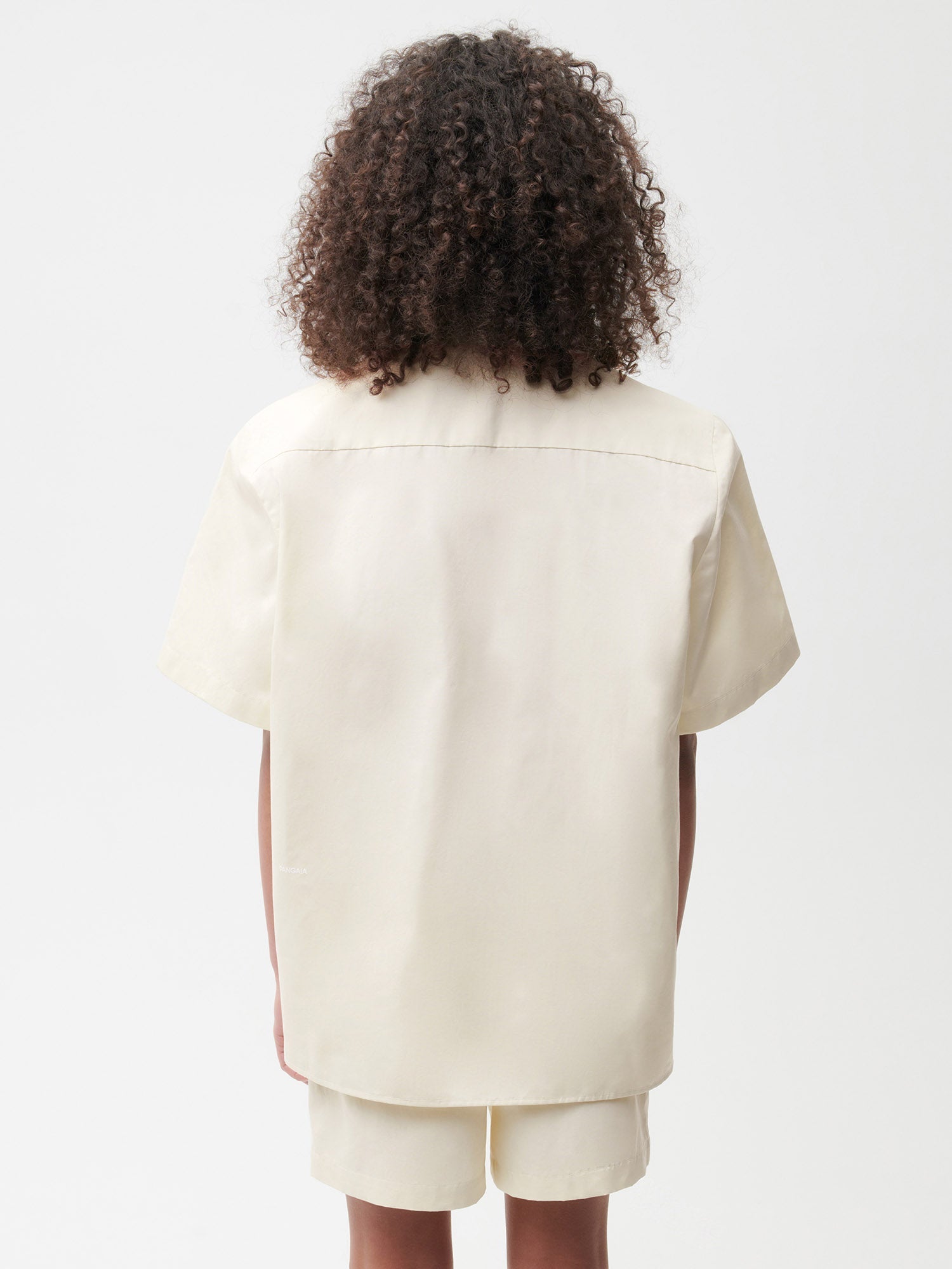 Pineapple Collared Short Sleeve Shirt Female