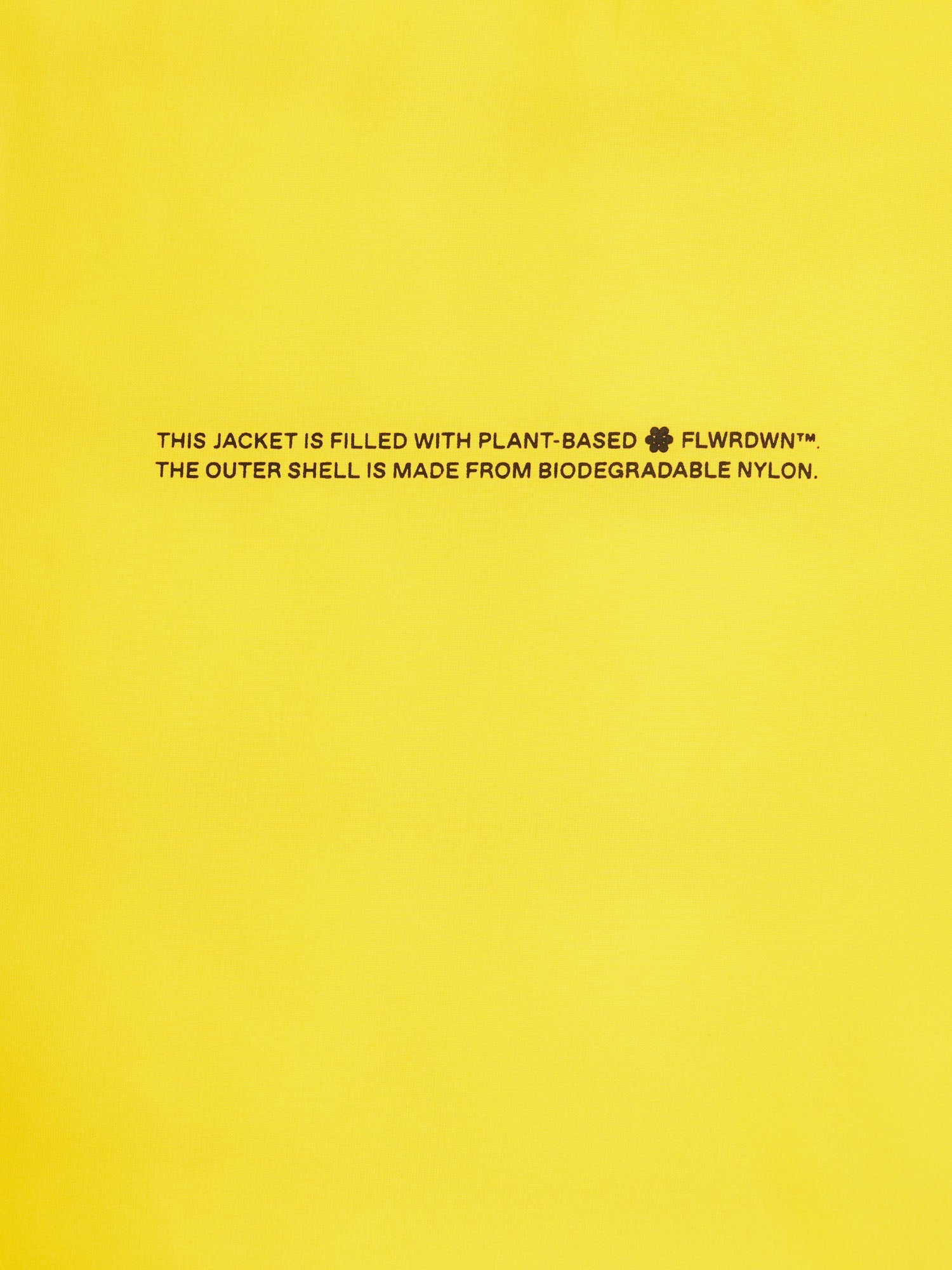 Flwrdwn Bio Nylon Gilet Saffron Yellow