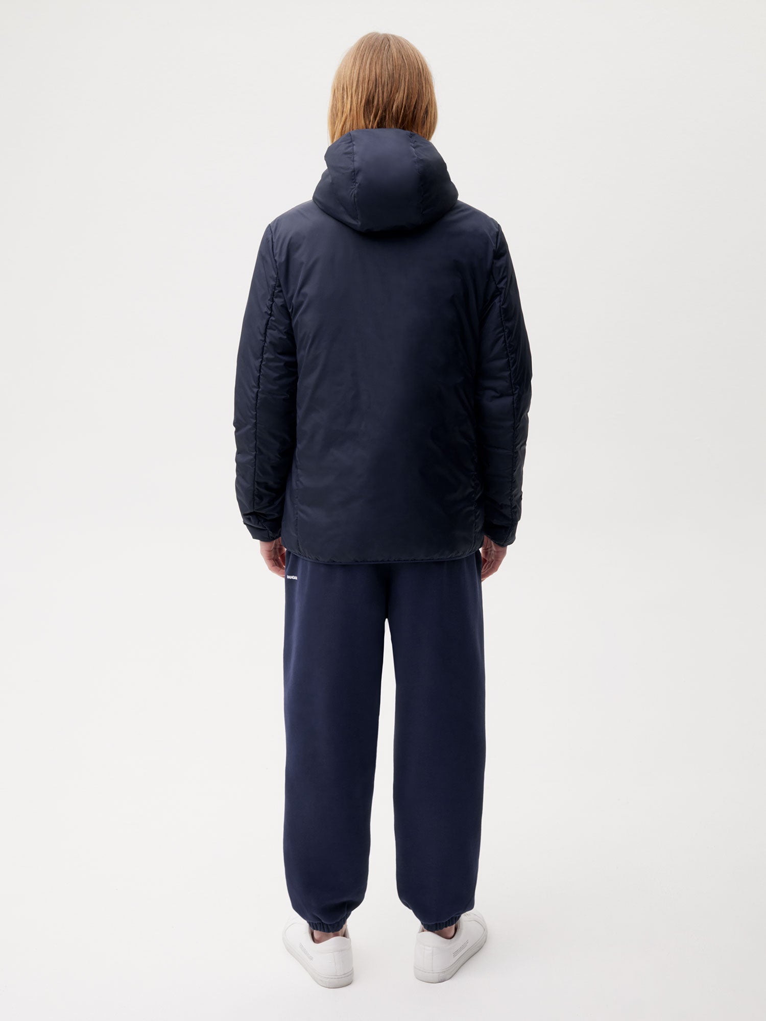 Men FLWRDWN Lite Puffer Jacket—navy blue