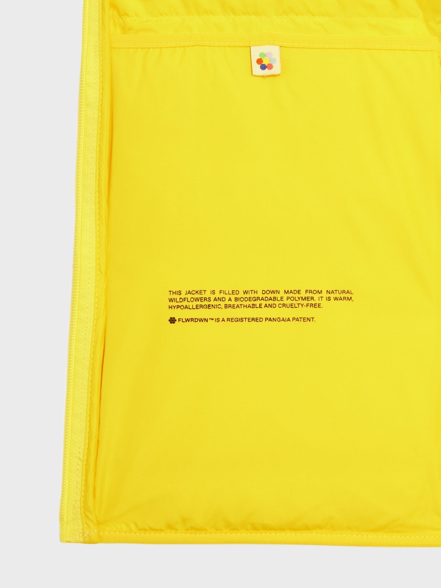 Flwrdwn Bio Nylon Jacket Saffron Yellow 5