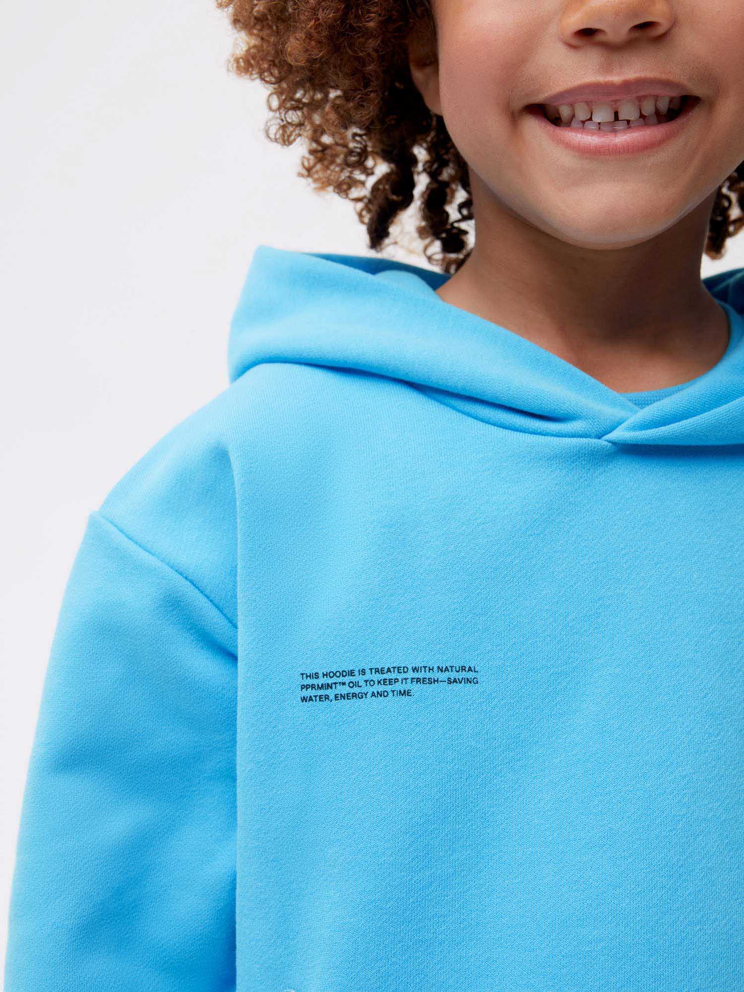 Kids Hoodie Beach Blue