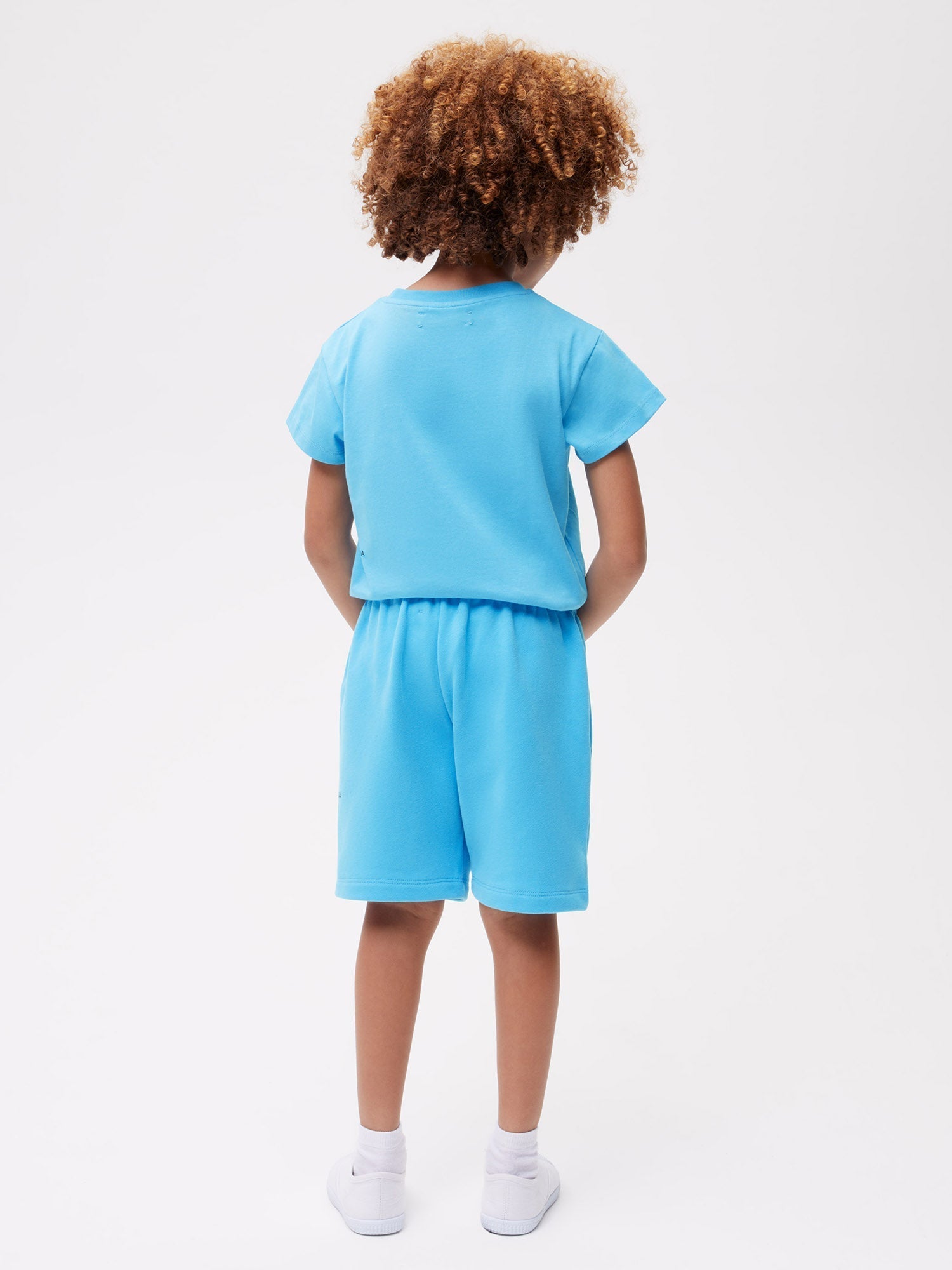 Kids Long Shorts Beach Blue