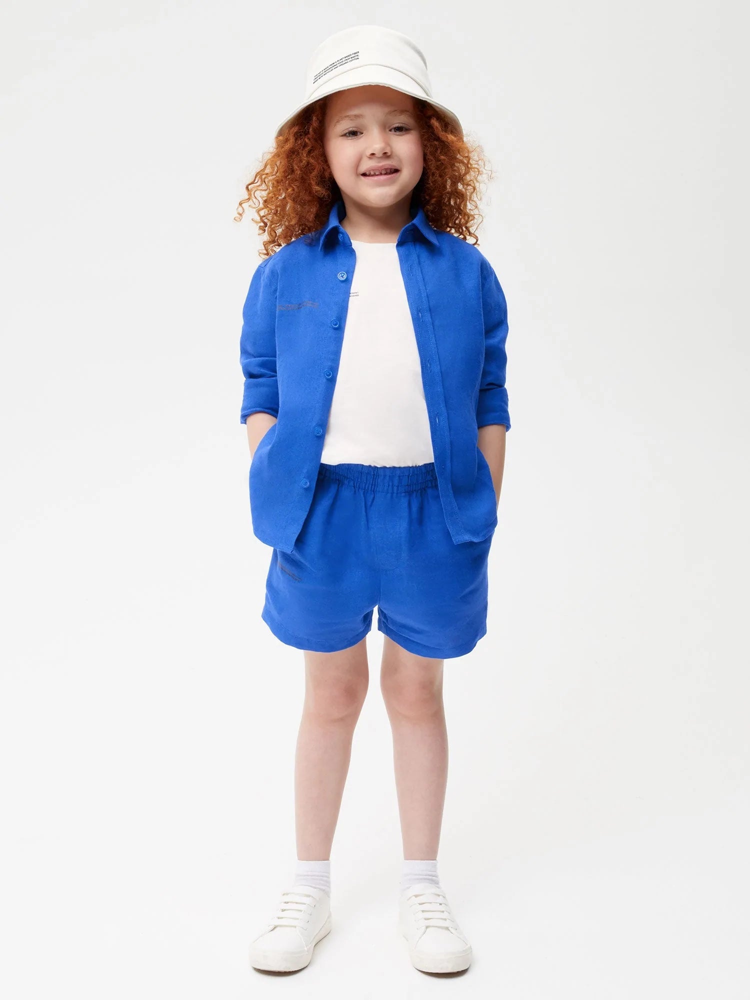 Kids Aloe Linen Shorts