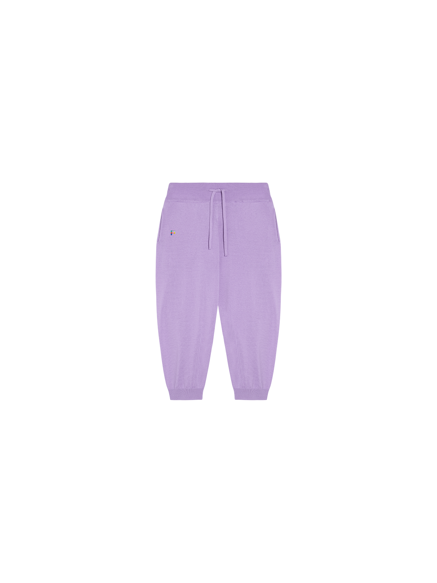 Kids Merino Wool Track Pants—orchid purple-packshot-3