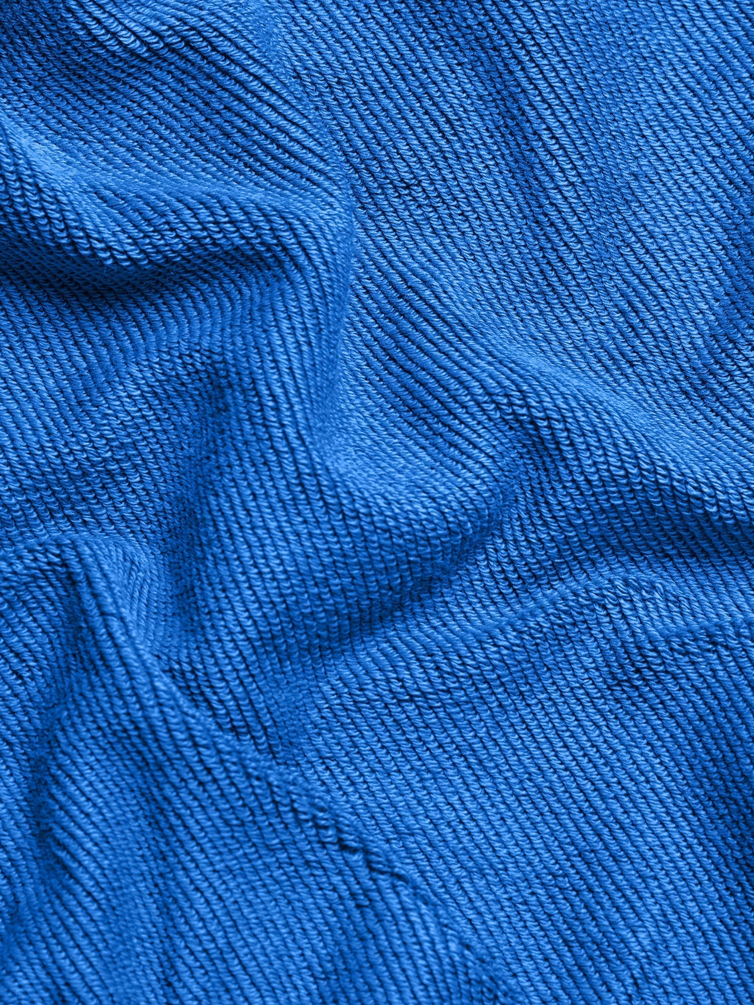 Kids Organic Cotton Long Shorts Cobalt Blue