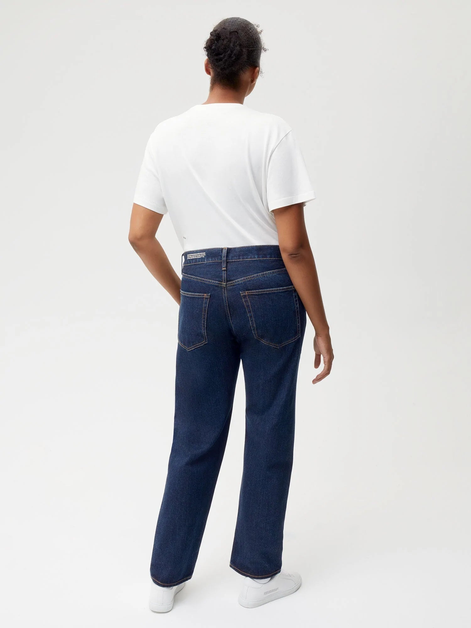 Nettle Button Up Straight Leg Denim Rinse Wash Female W