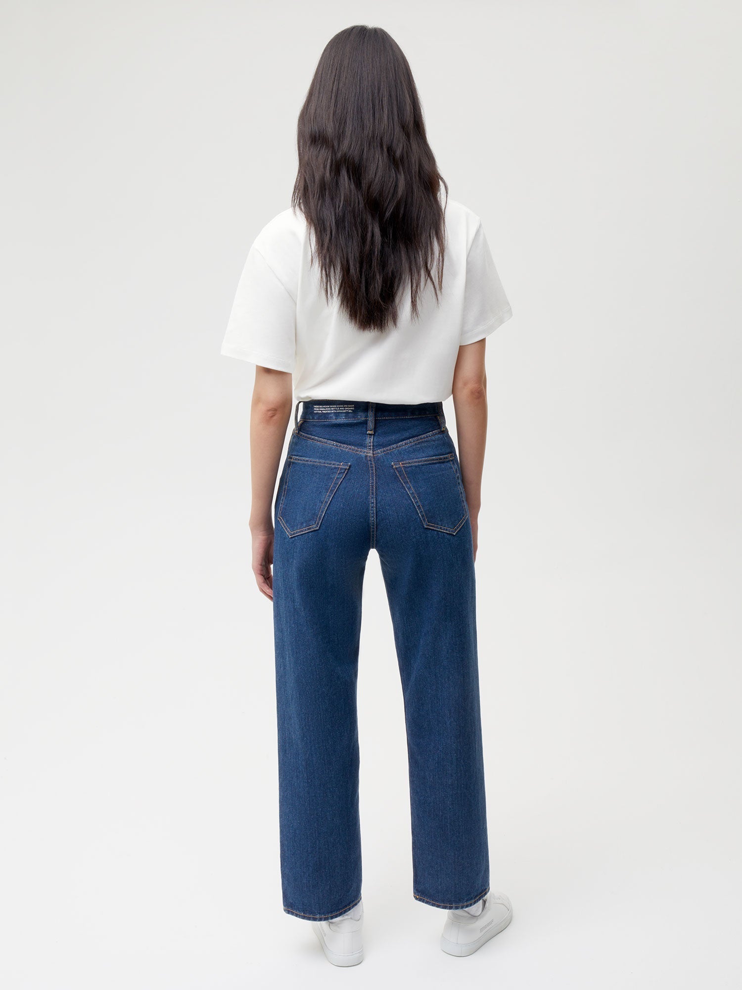 Nettle High Rise Denim Mid Wash W5