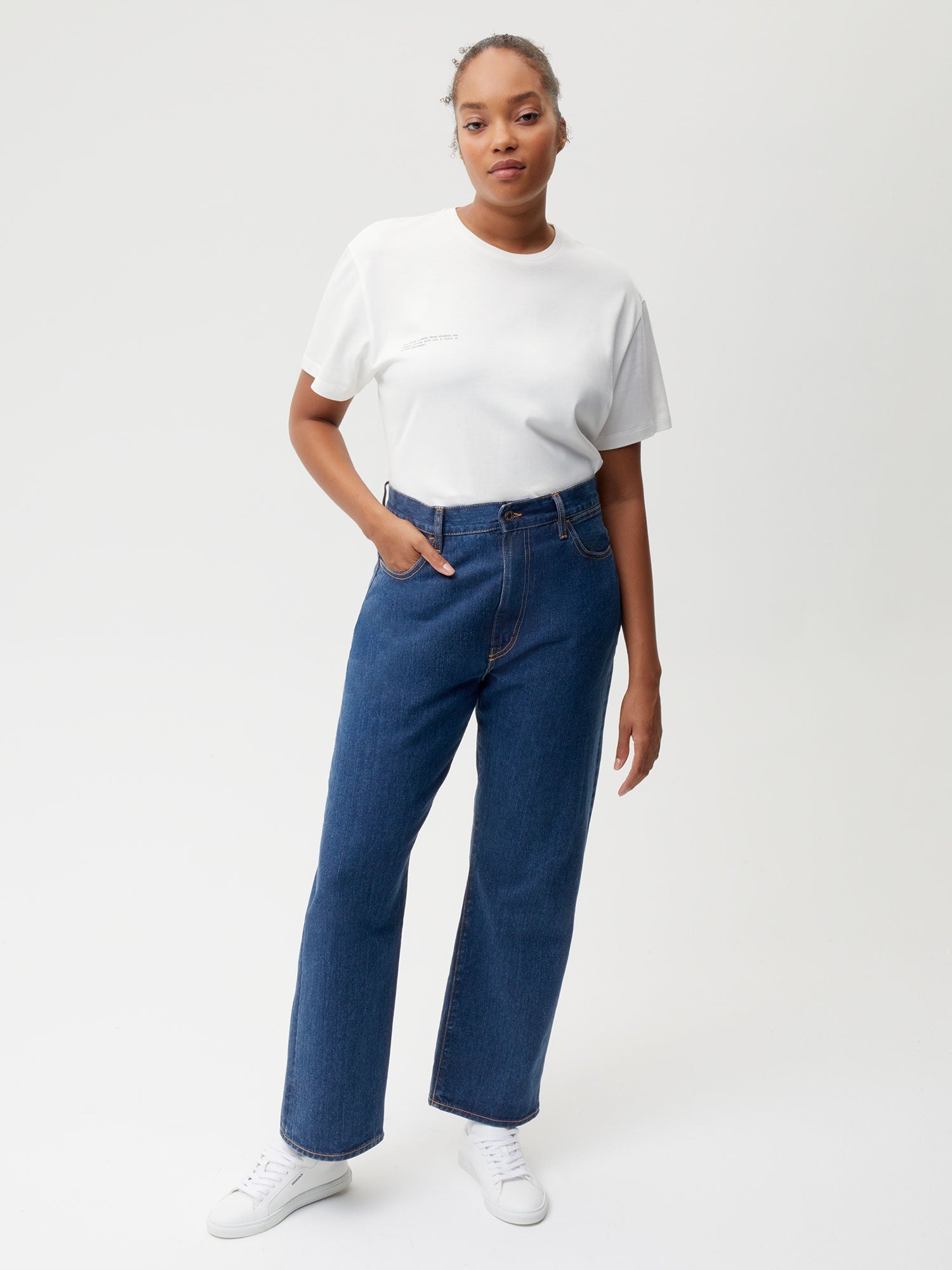 Nettle High Rise Denim Mid Wash W