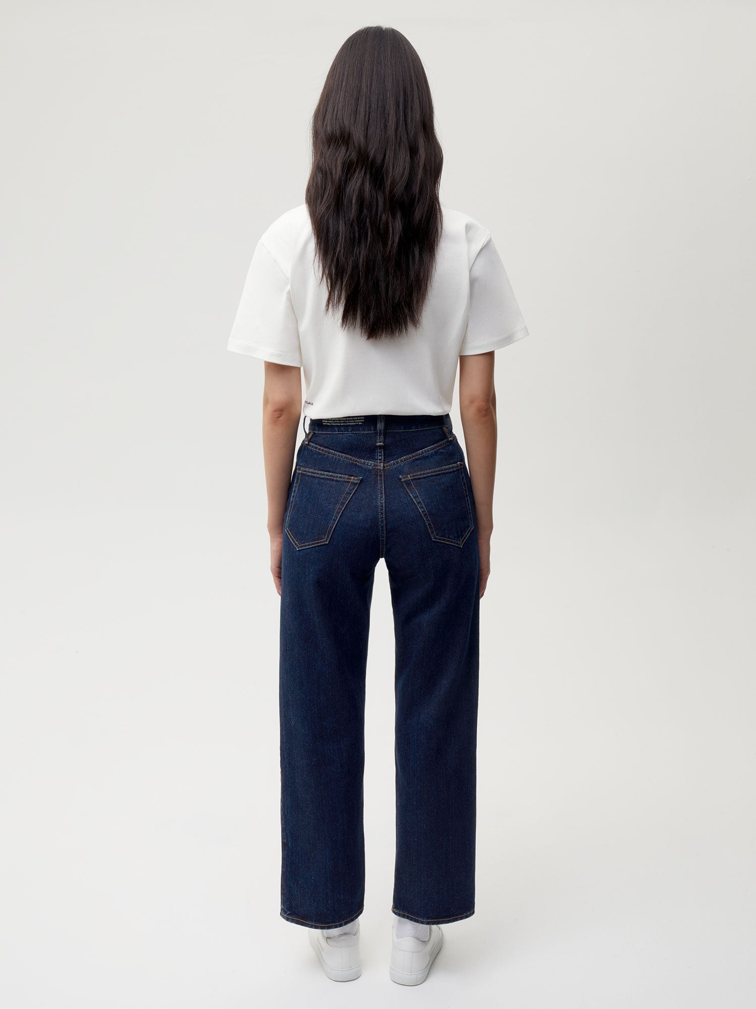 Nettle High Rise Denim Rinse Wash W5