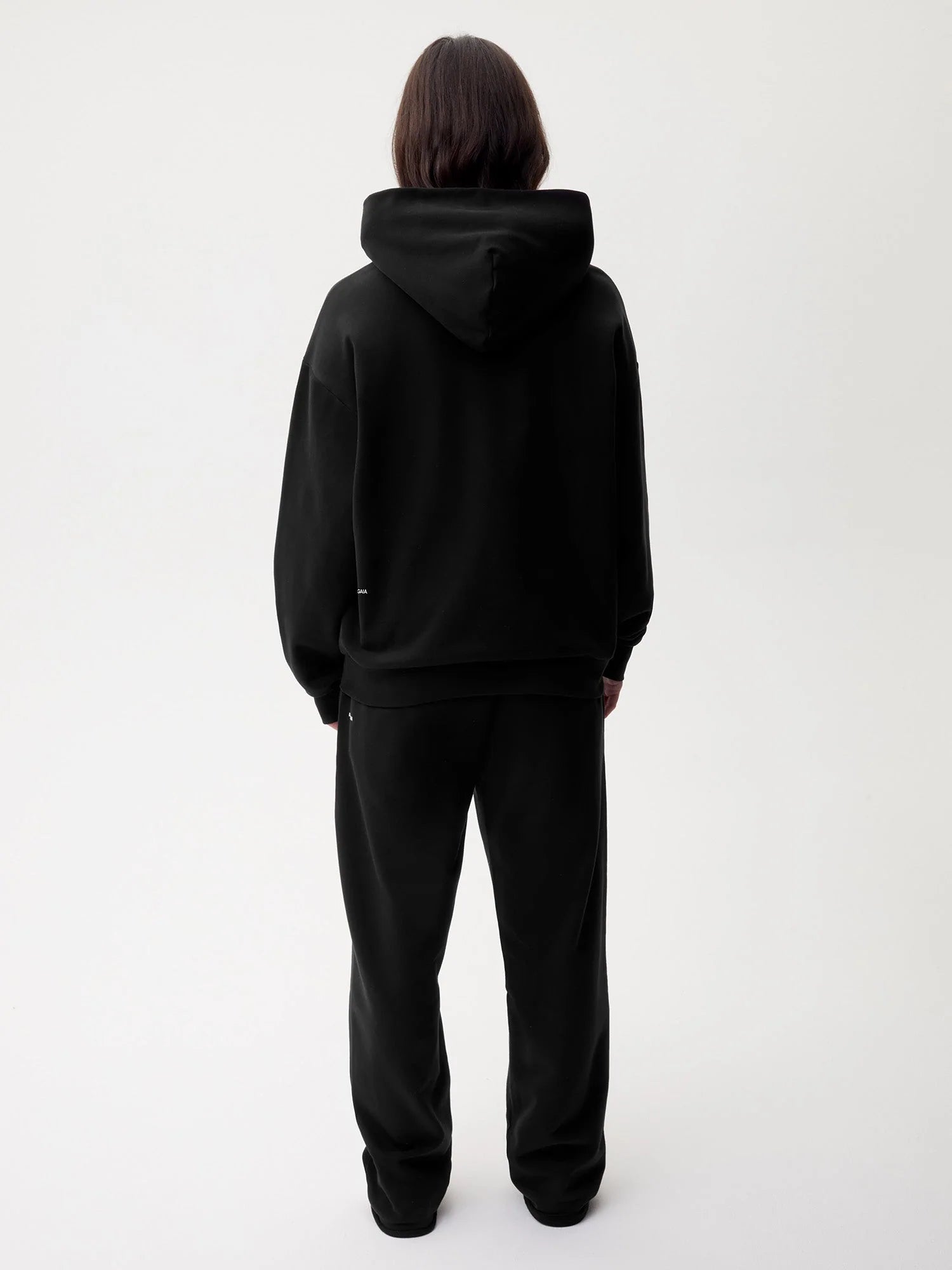 Organic Cotton Hoodie Black Male