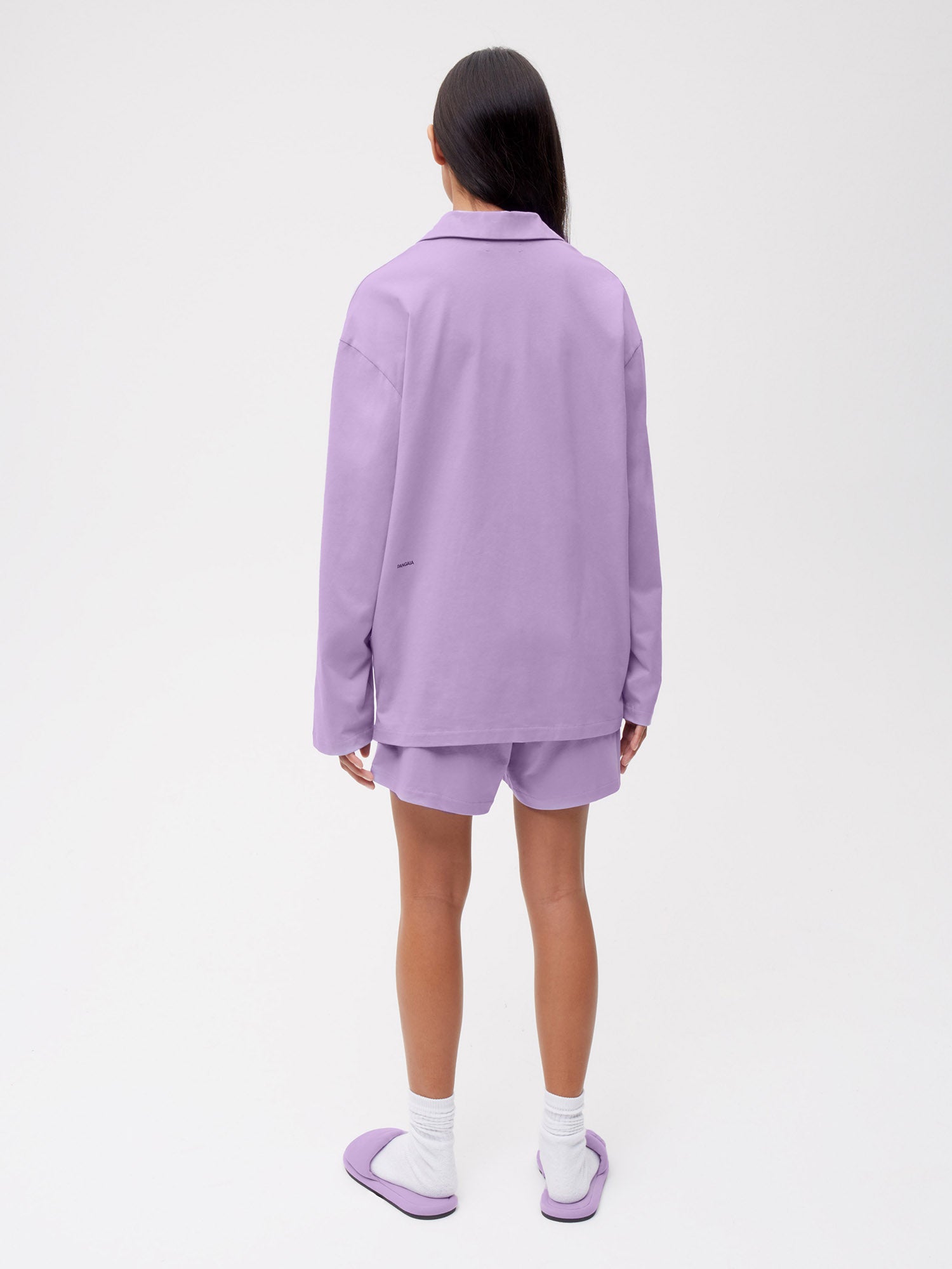 Organic Cotton Pajama Short Orchid Purple Female