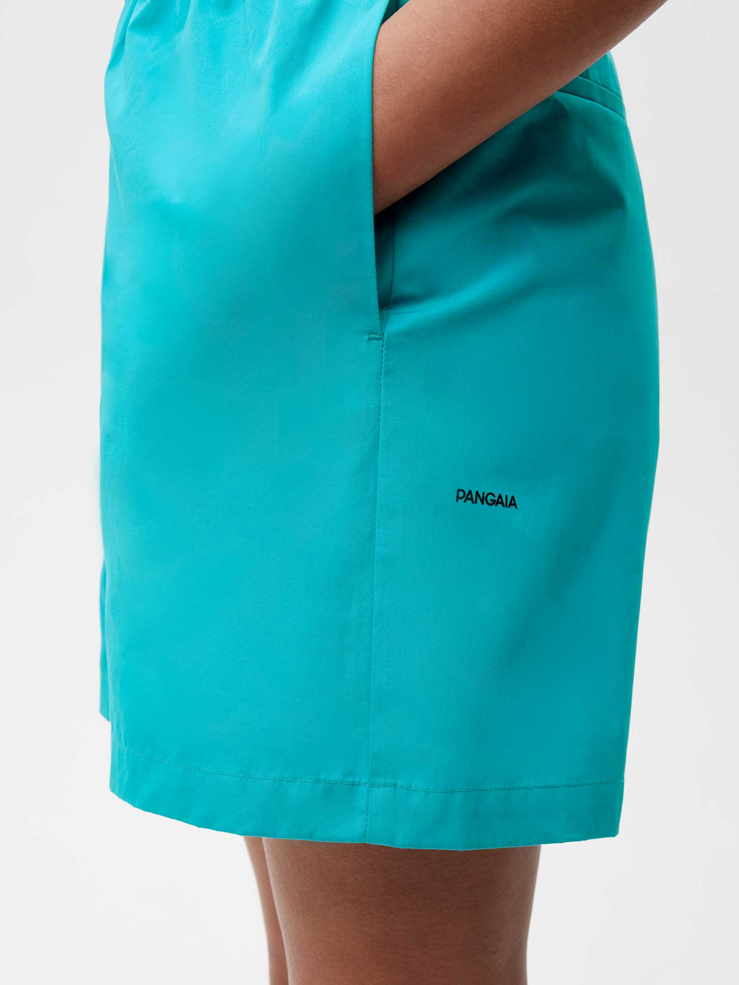 Organic Cotton Poplin Elasticated Shorts Female