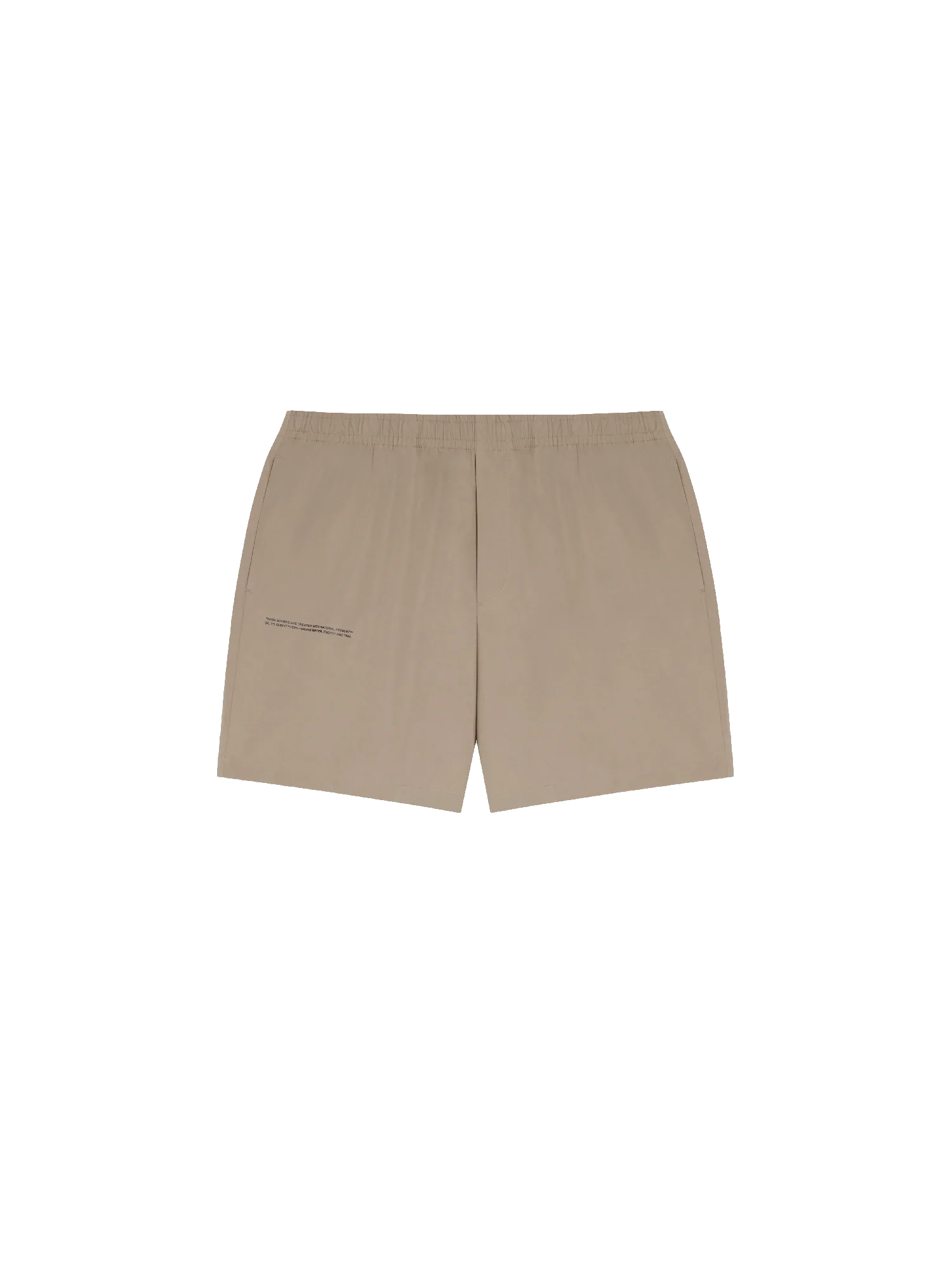 Organic Cotton Poplin Elasticated Shorts-packshot-3