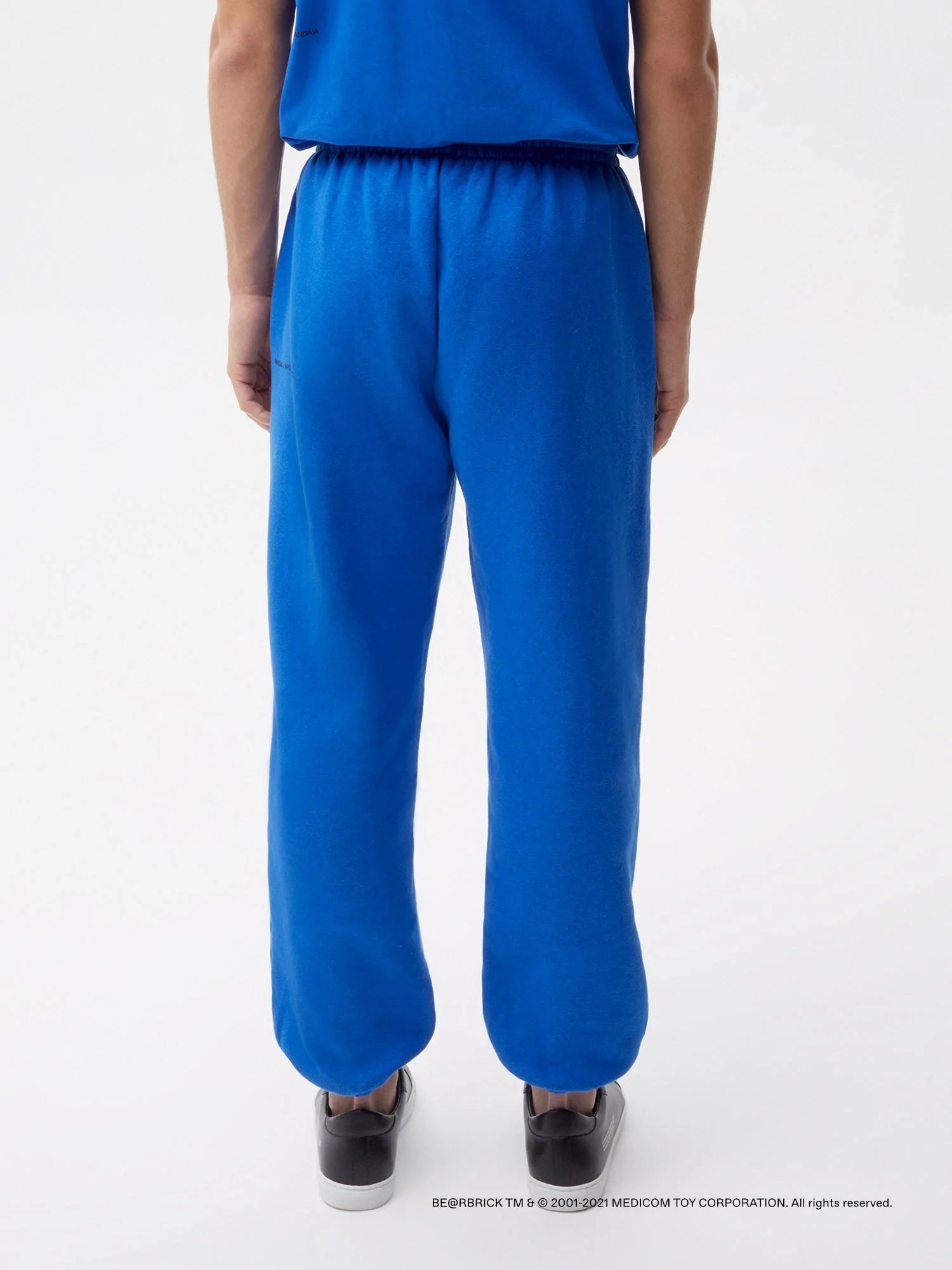 Pangaia Haroshi Bearbrick Heavyweight Organic Cotton Track Pants Cobalt Blue Male