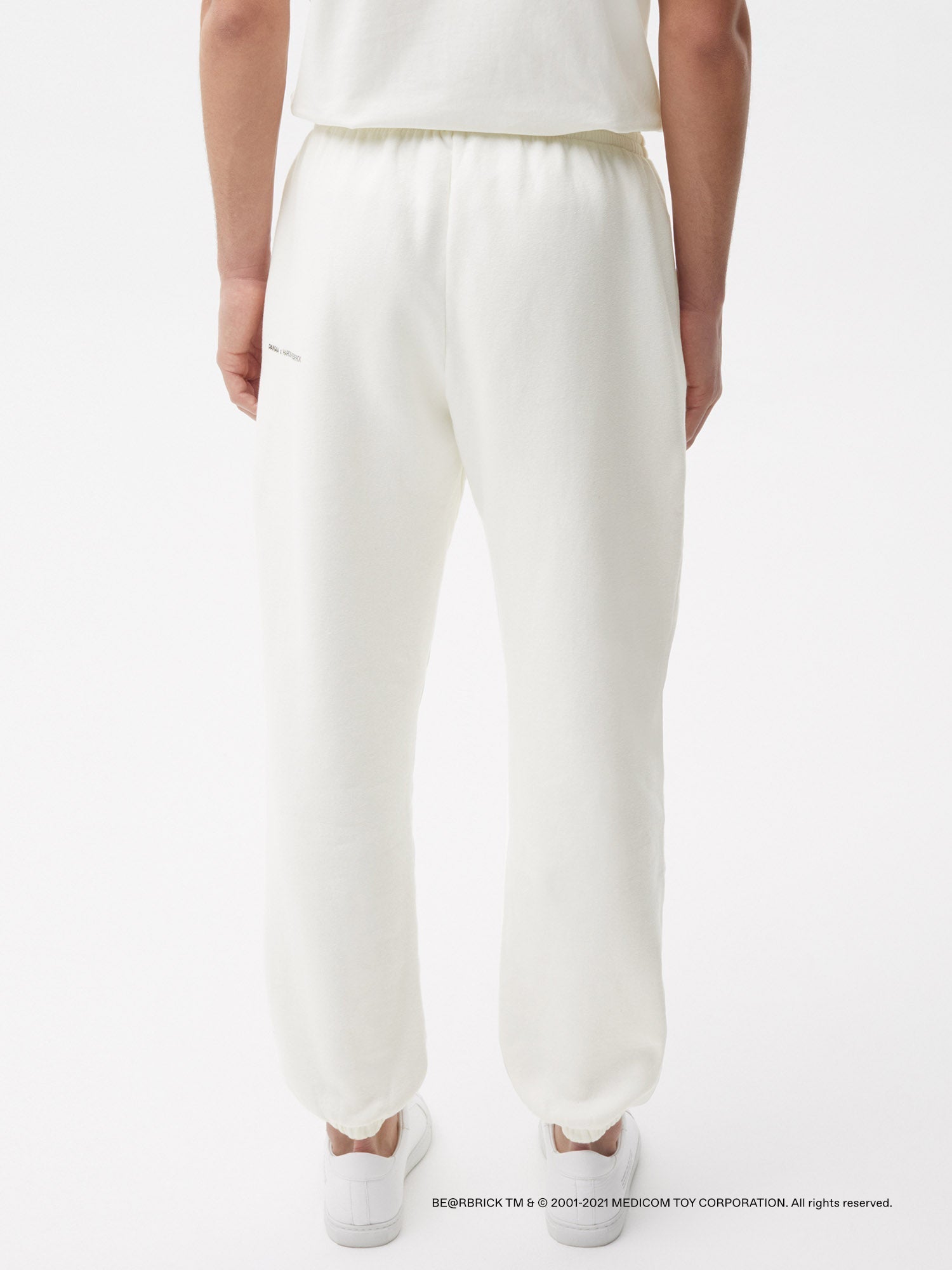 Pangaia Haroshi Bearbrick Heavyweight Organic Cotton Track Pants Off White Male
