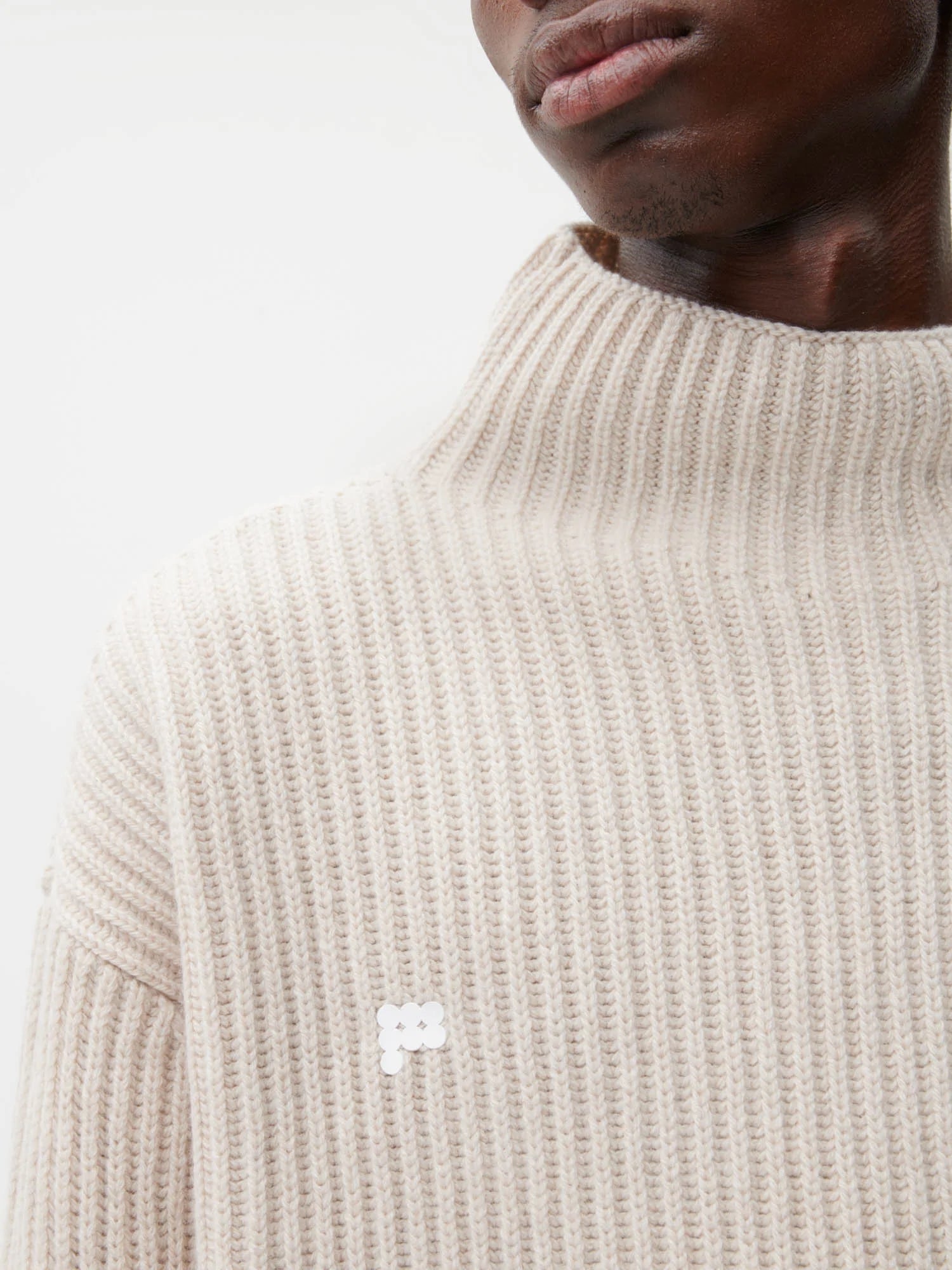 Recycled-Cashmere-Funnel-Neck-Jumper-Oatmeal-Male-2