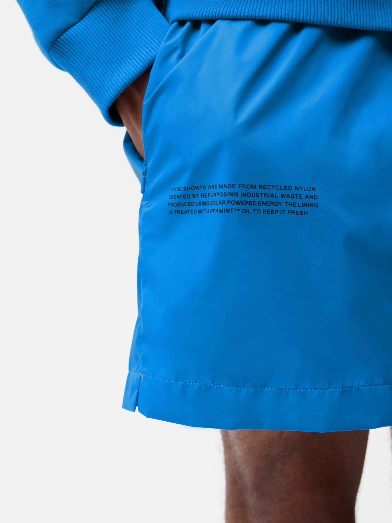 Recycled-Nylon-Shorts-Cerulean-Blue-Male-2