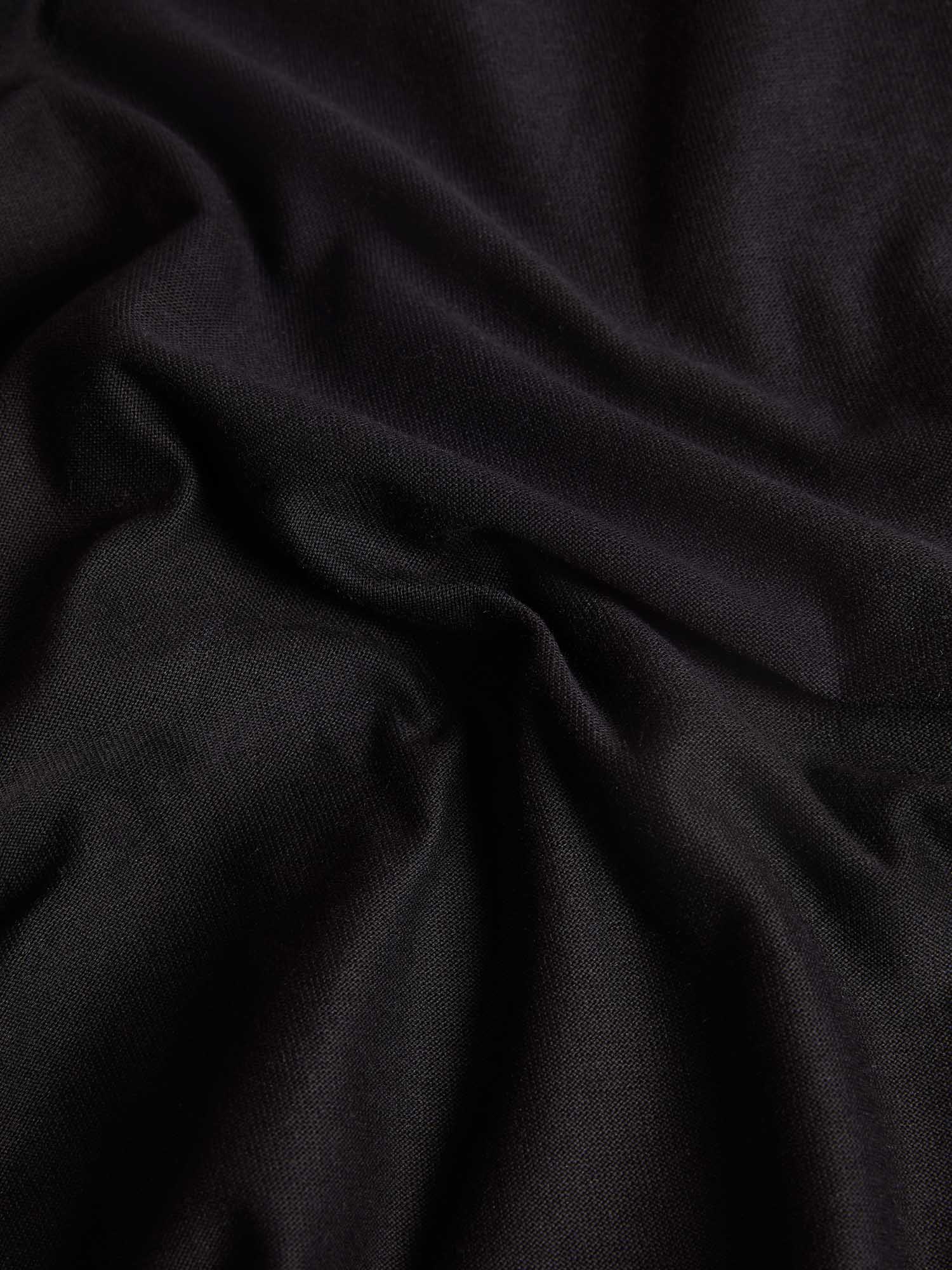 Seaweed Fiber Loungewear Hoodie Black Womens