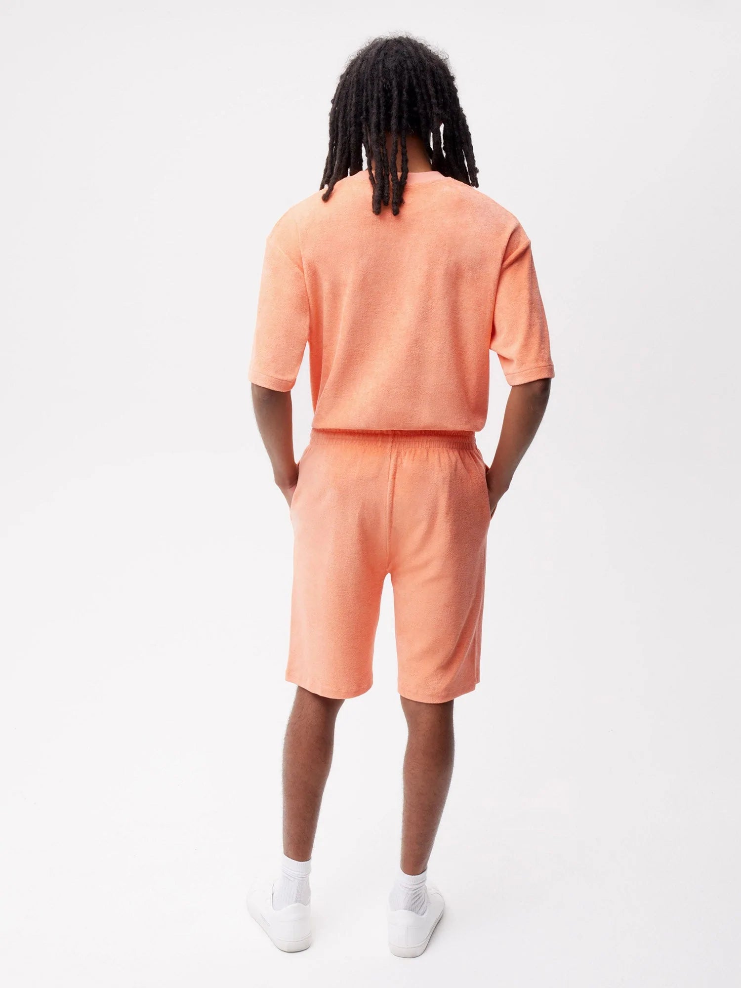 Towelling Long Shorts Male