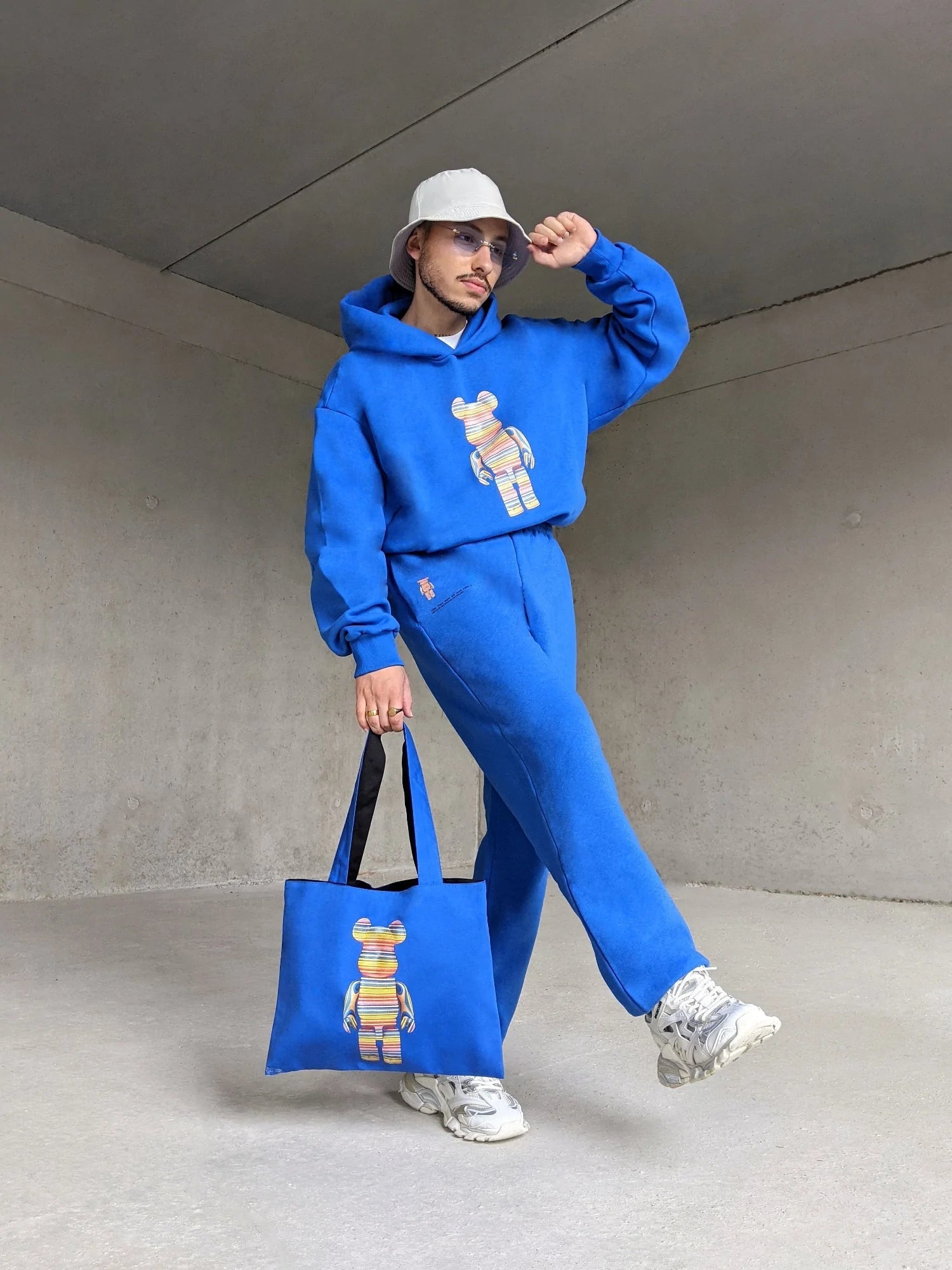 Blue tracksuit