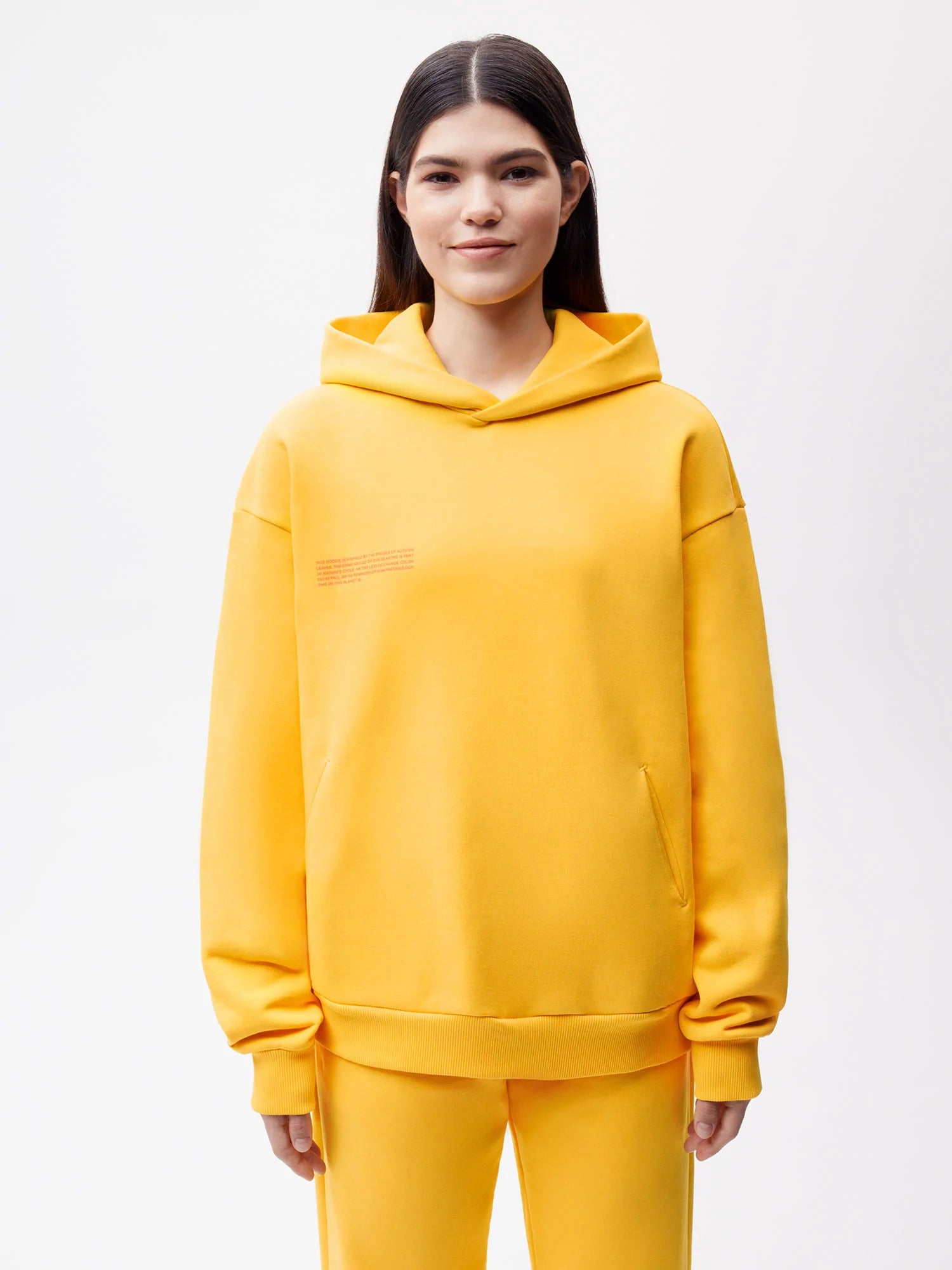 Autumn Leaves Hoodie—ginkgo yellow female