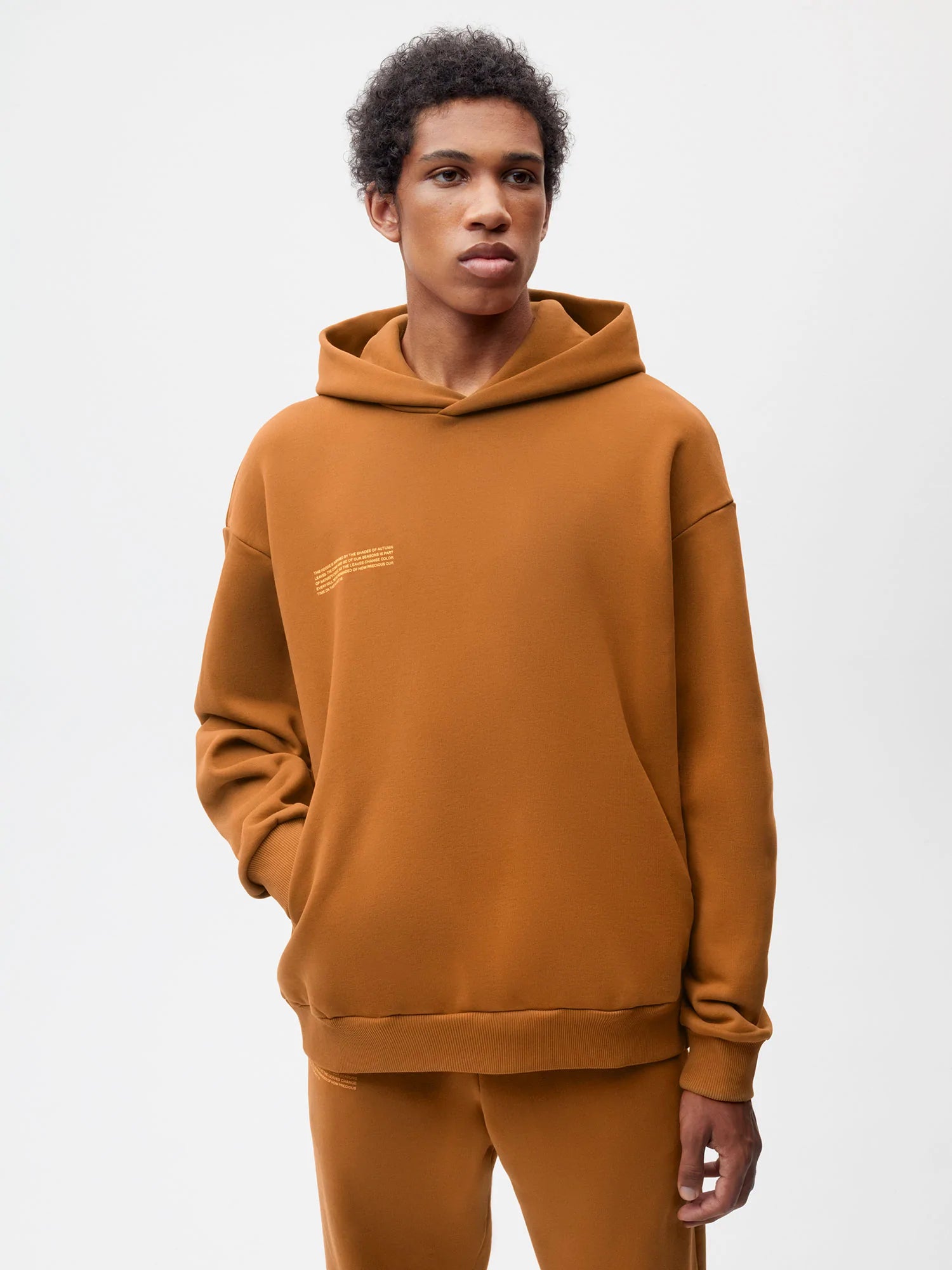 Autumn Leaves Hoodie—oak orange male