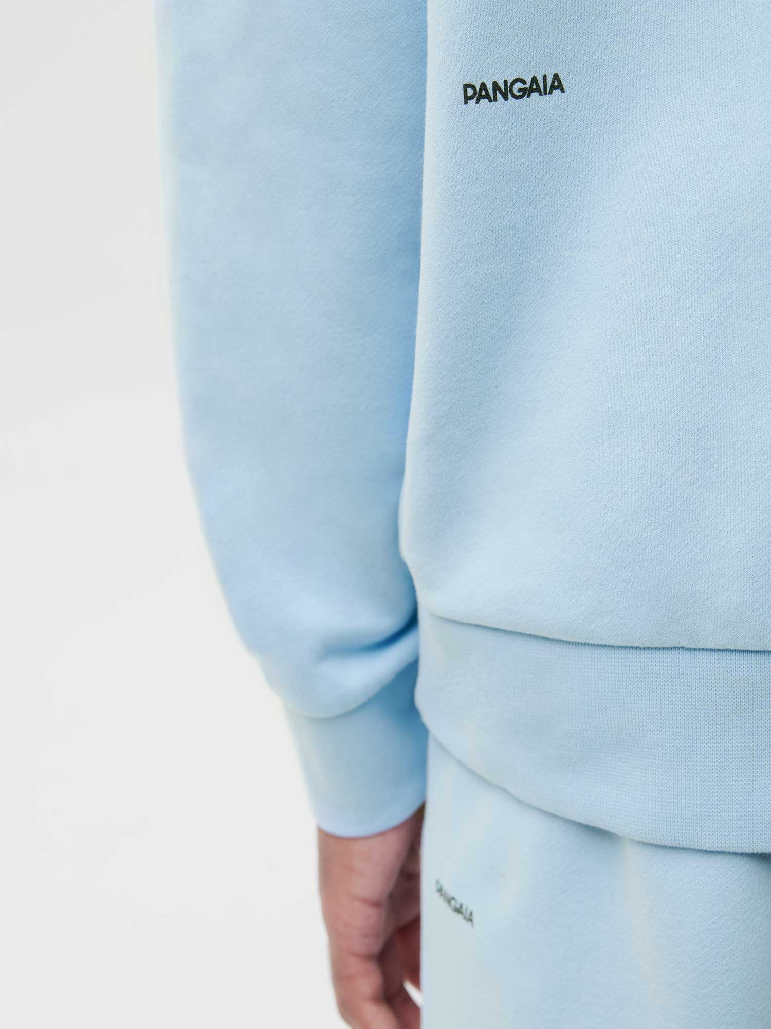 Organic Cotton Hoodie Baby Blue Male