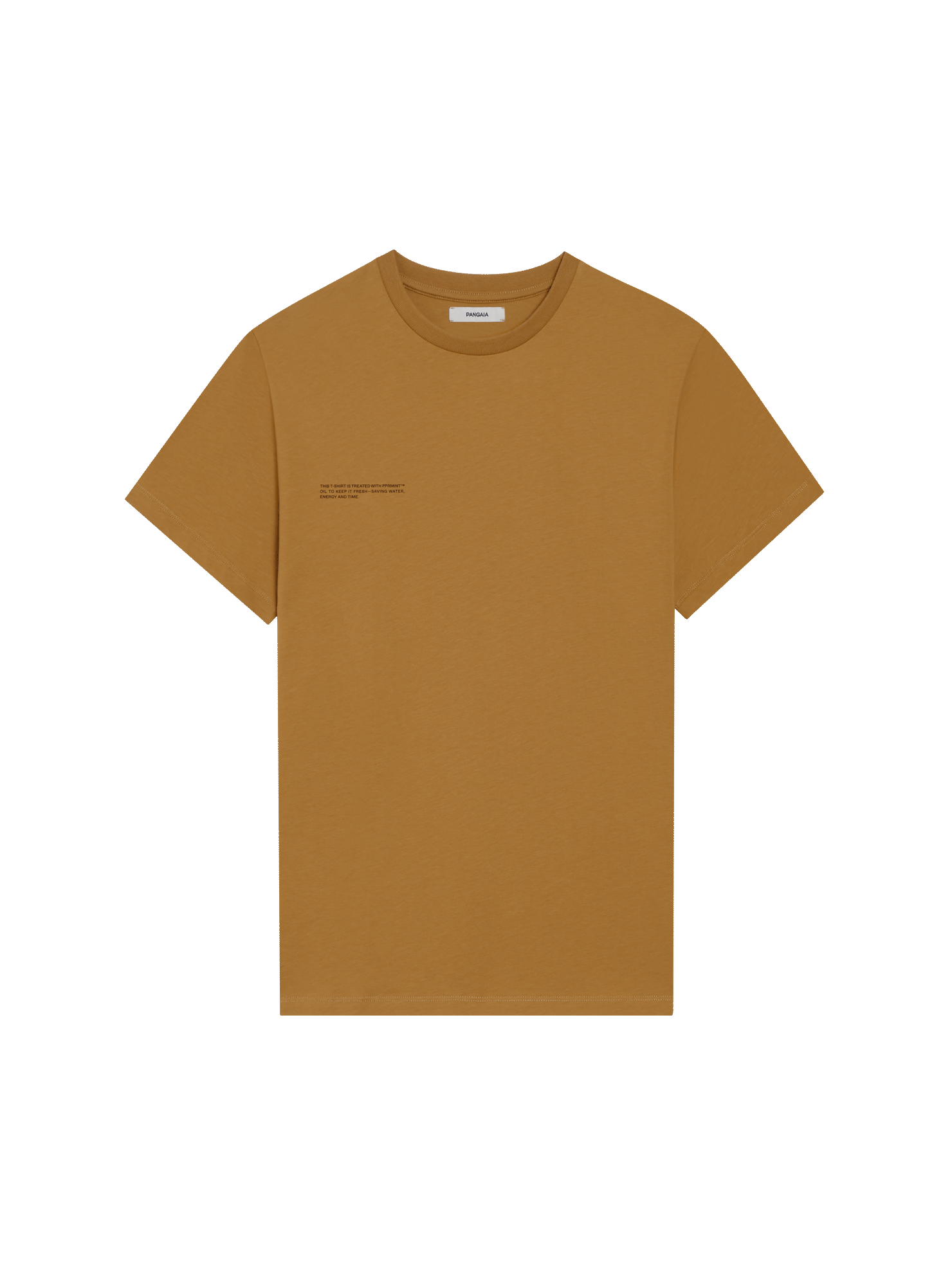 365 Organic Cotton T-shirt—copper brown-packshot-3