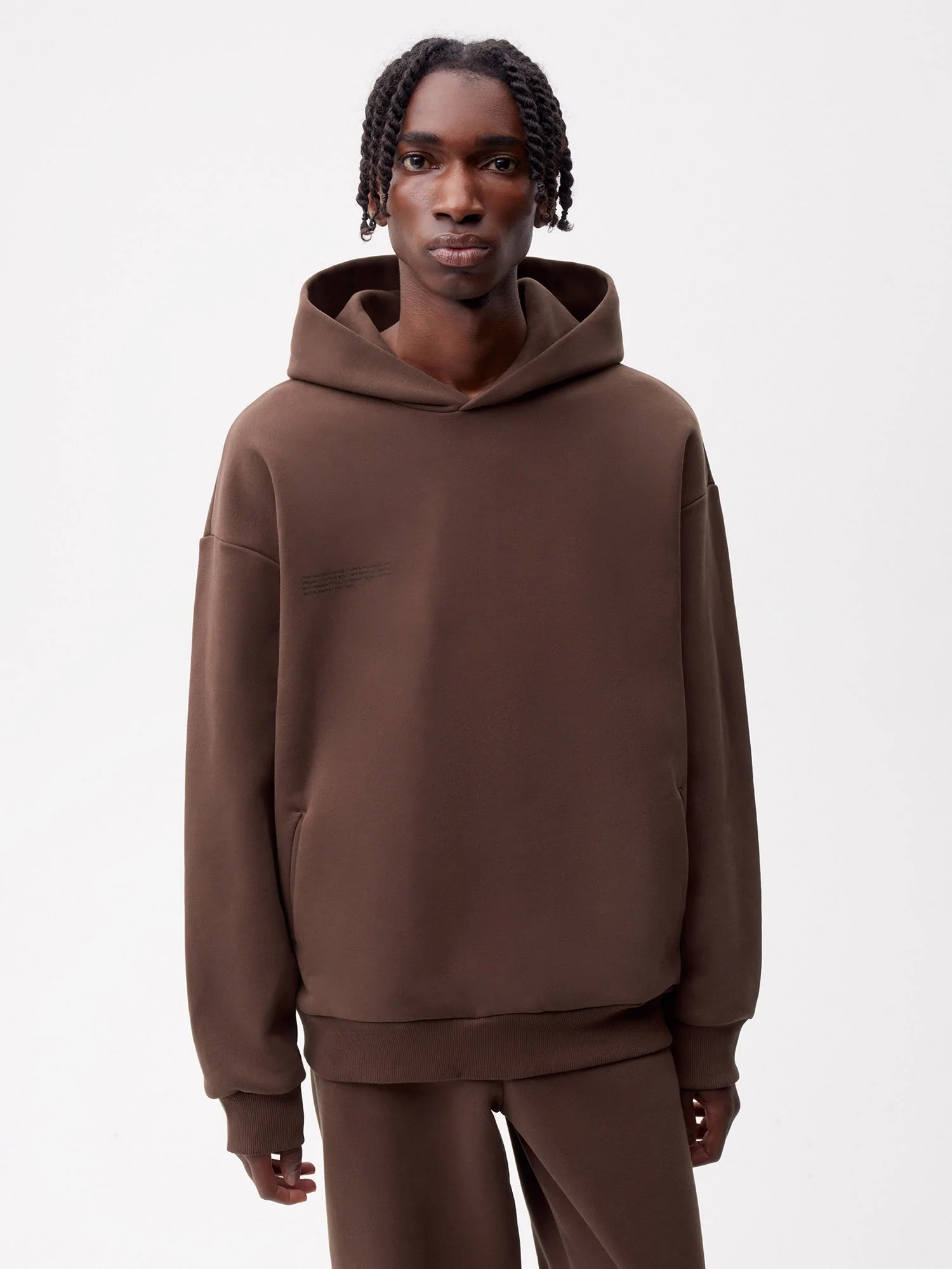 Signature Hoodie—chestnut brown male-1