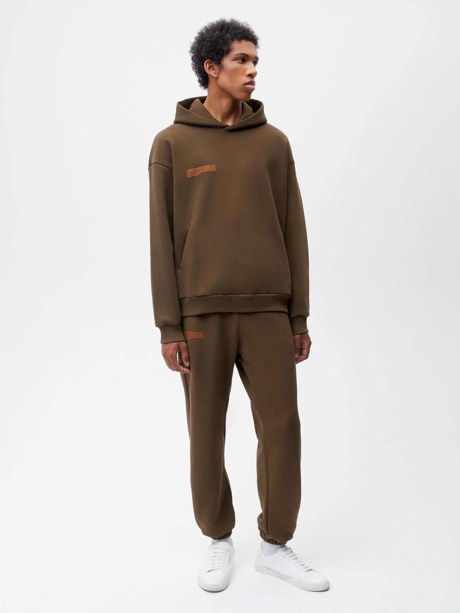 Autumn Leaves Track Pants—beech brown male