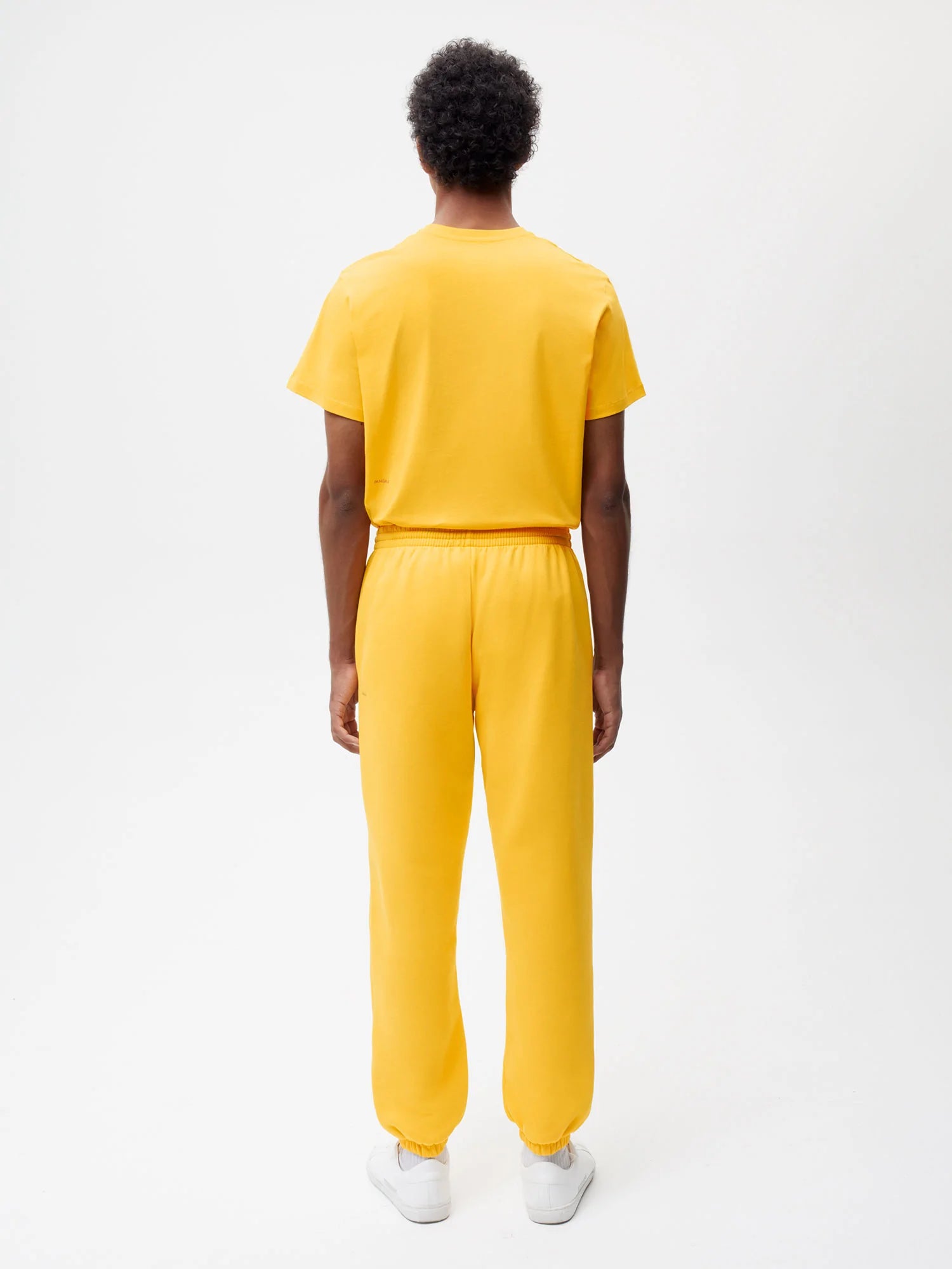 Autumn Leaves Track Pants—ginkgo yellow male