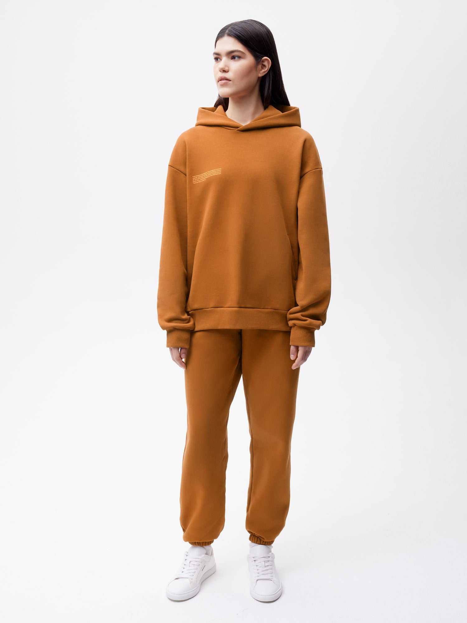 Autumn Leaves Track Pants—oak orange female