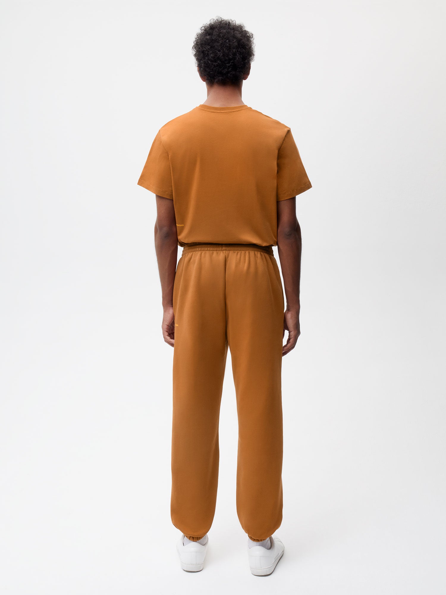 Autumn Leaves Track Pants—oak orange male