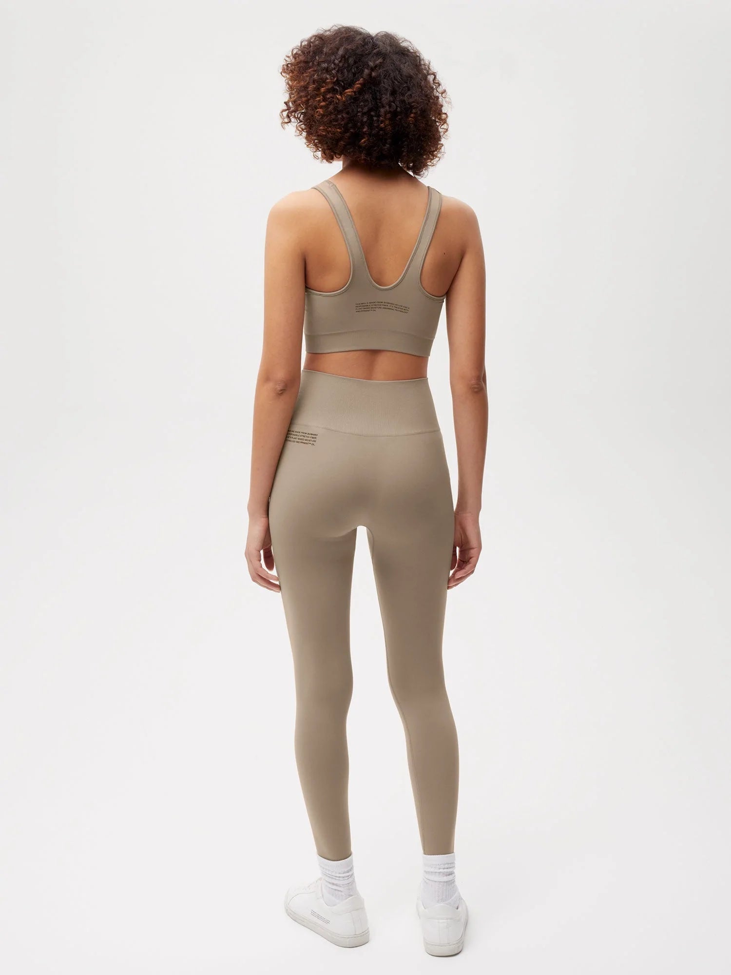 Activewear Womens Leggings Taupe 