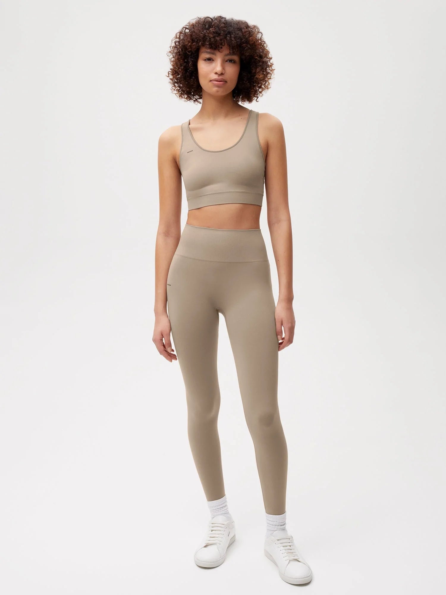 Activewear Womens Sports Bra Taupe 