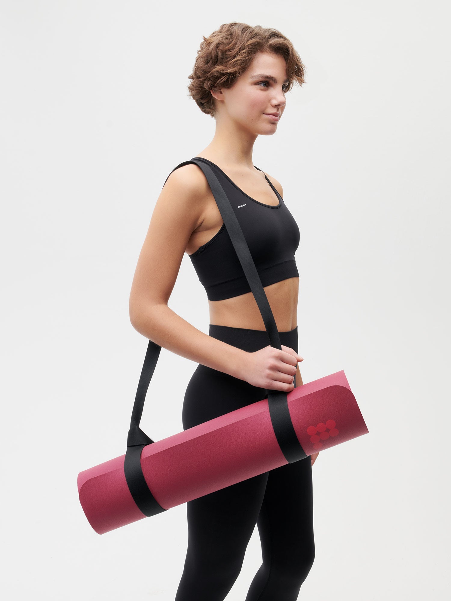 Activewear Yoga Mat Prune Purple Female