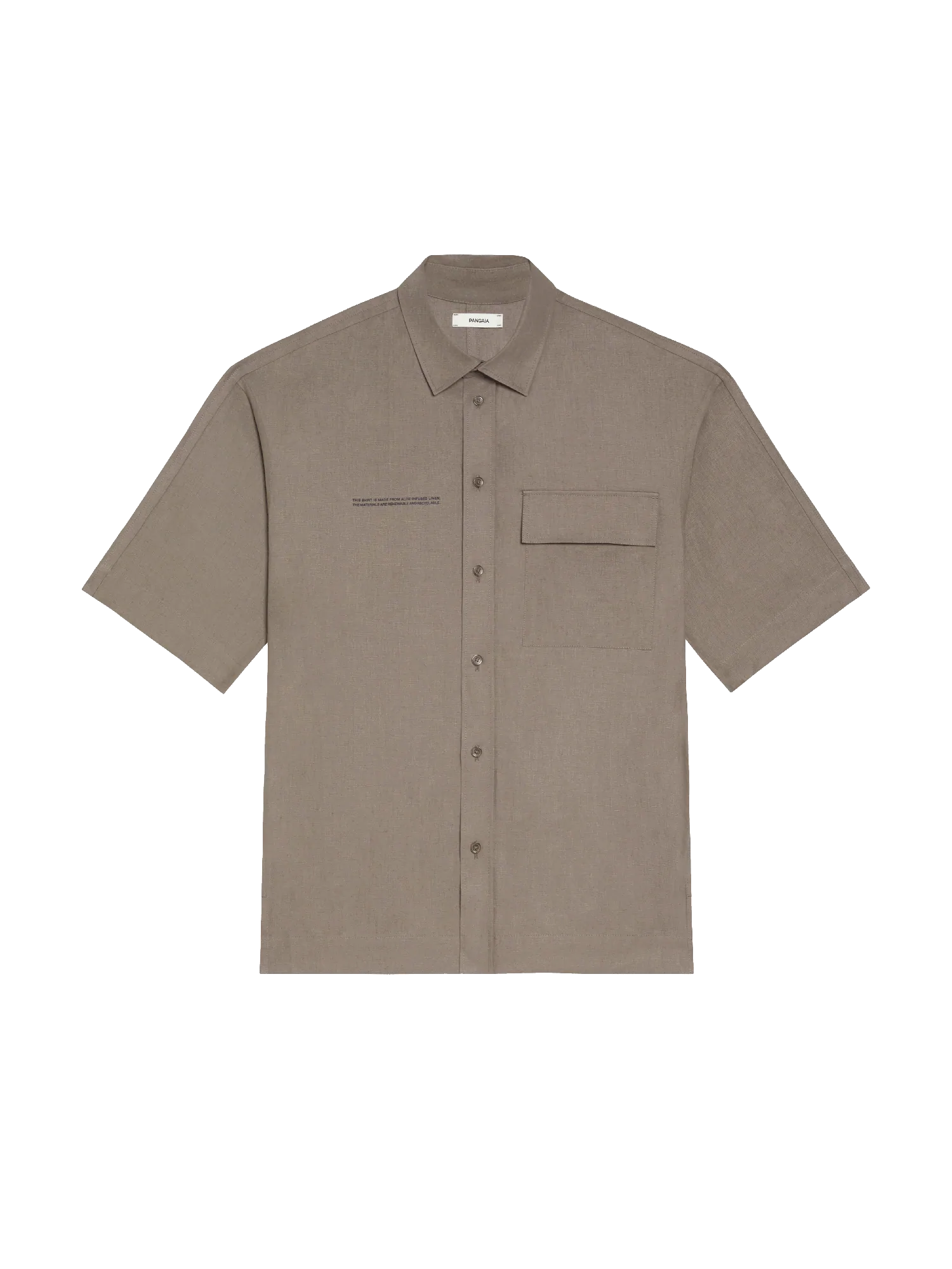 Aloe Linen Short Sleeve Shirt-packshot-3
