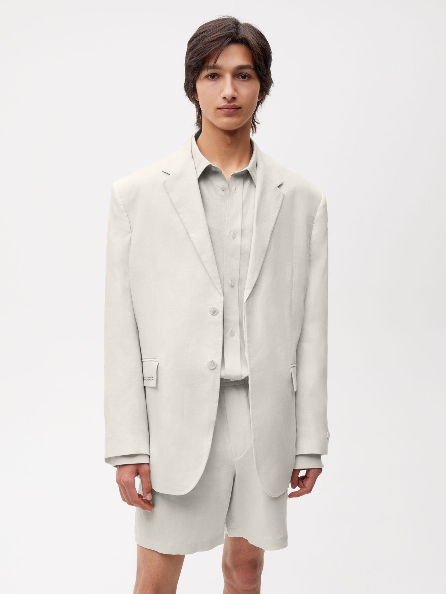 Aloe Linen Tailored Blazer Male